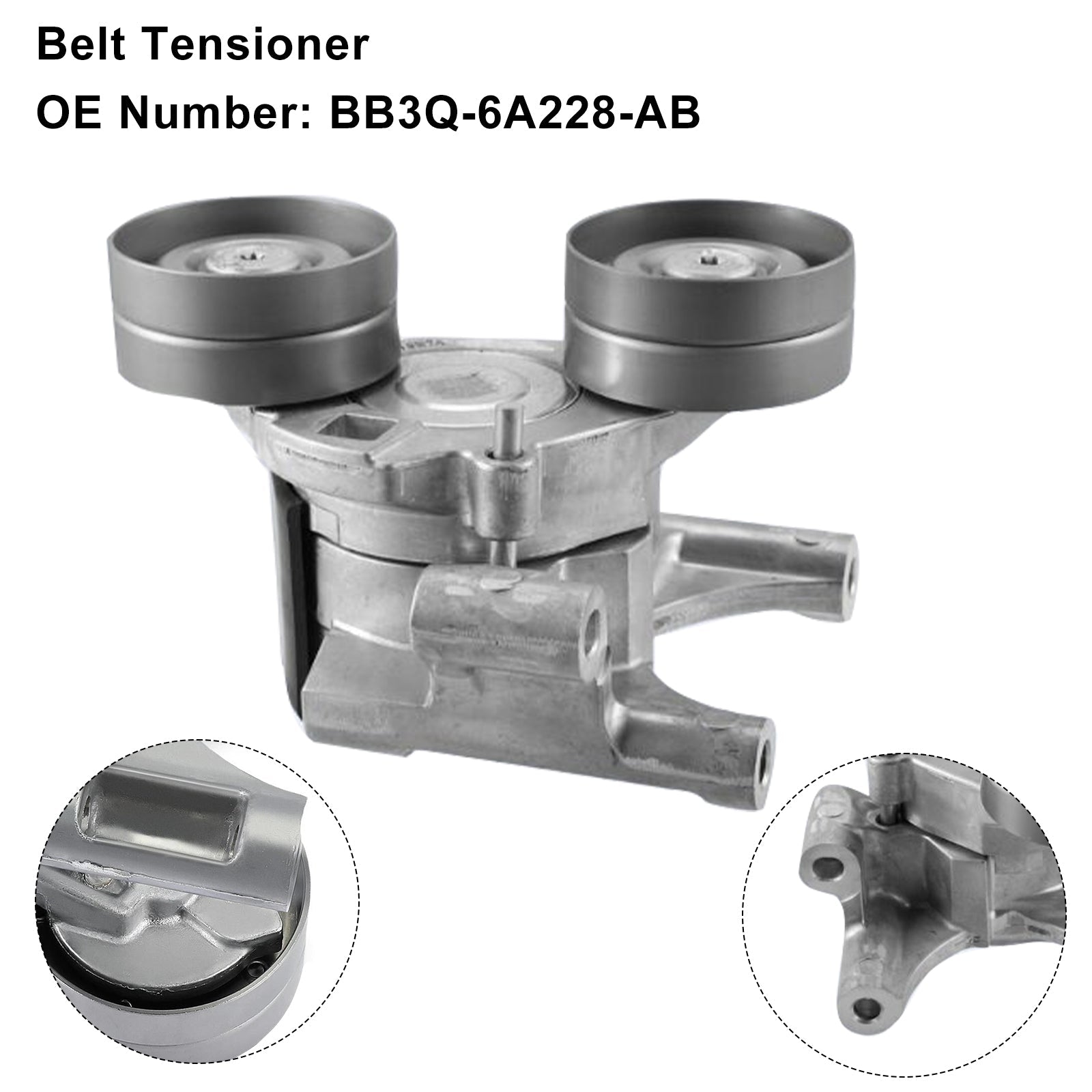 Belt Tensioner BB3Q-6A228-AB For Ford Ranger Transit-150 Transit-350 Transit-250