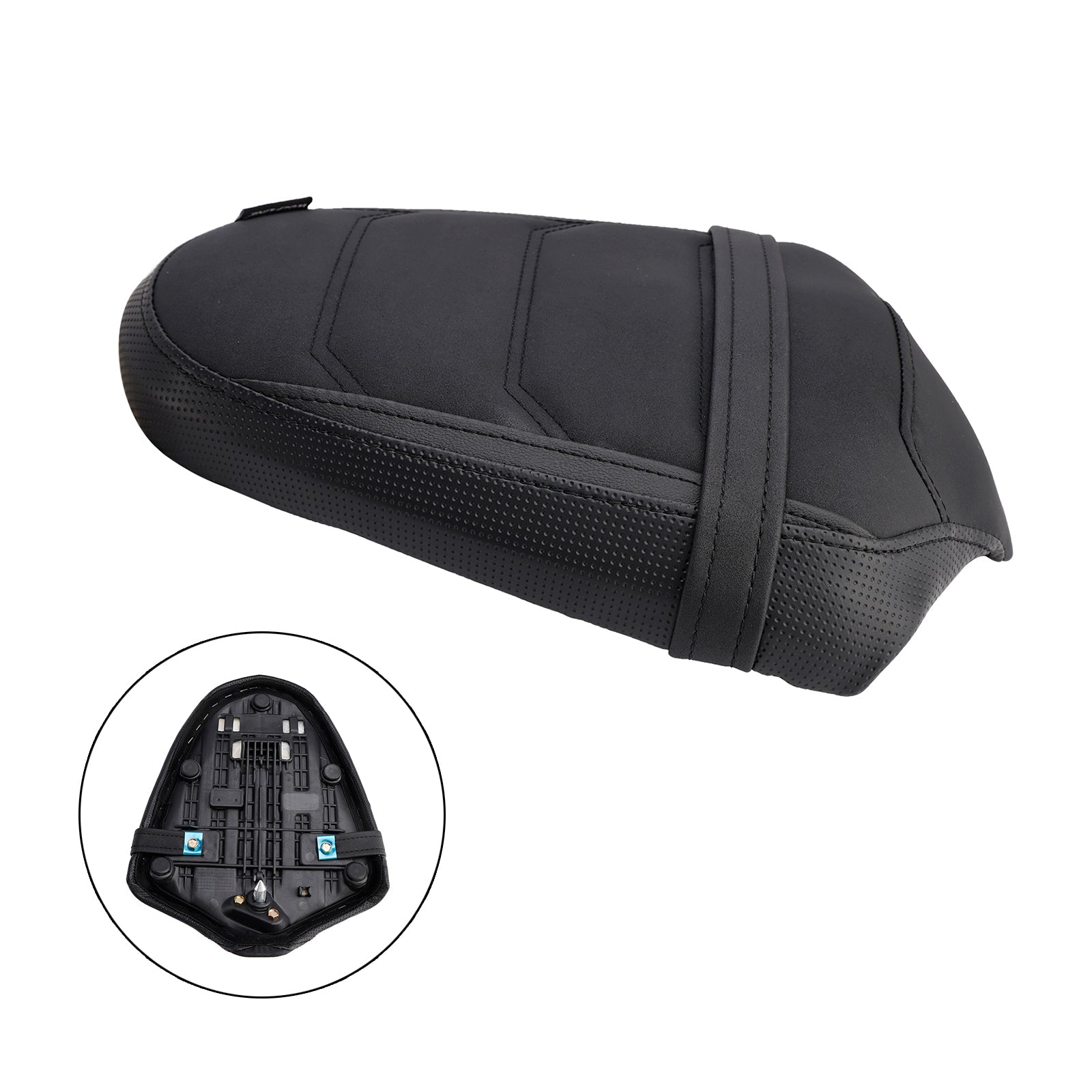 2024-2025 Triumph Daytona 660 Rear Passenger Seat Pillion Saddle Flat White