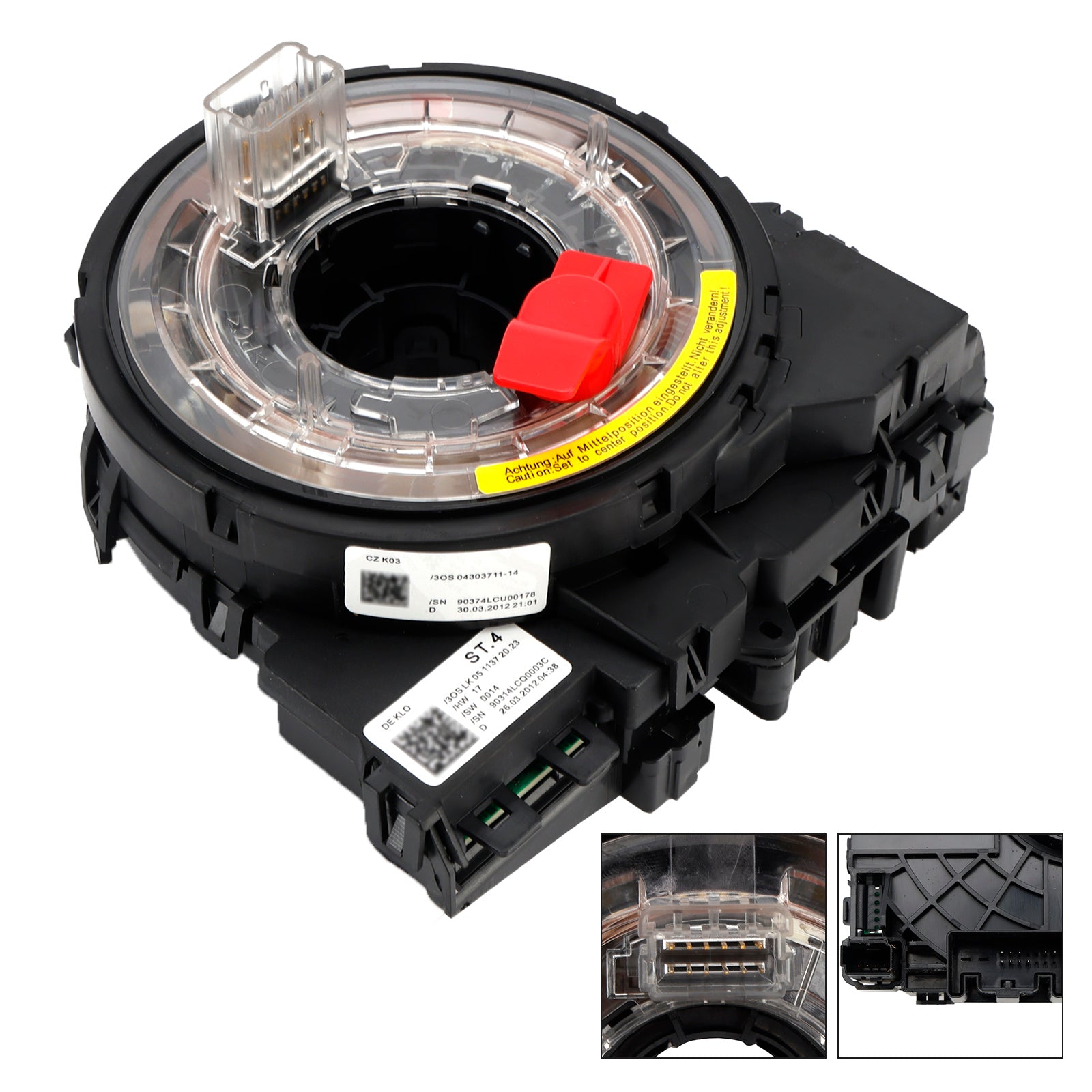 8K0953568F Spiral Cable Angle Sensor Assembly 9 PINS For Audi A4 A5 Q5 S4 S5 Q5