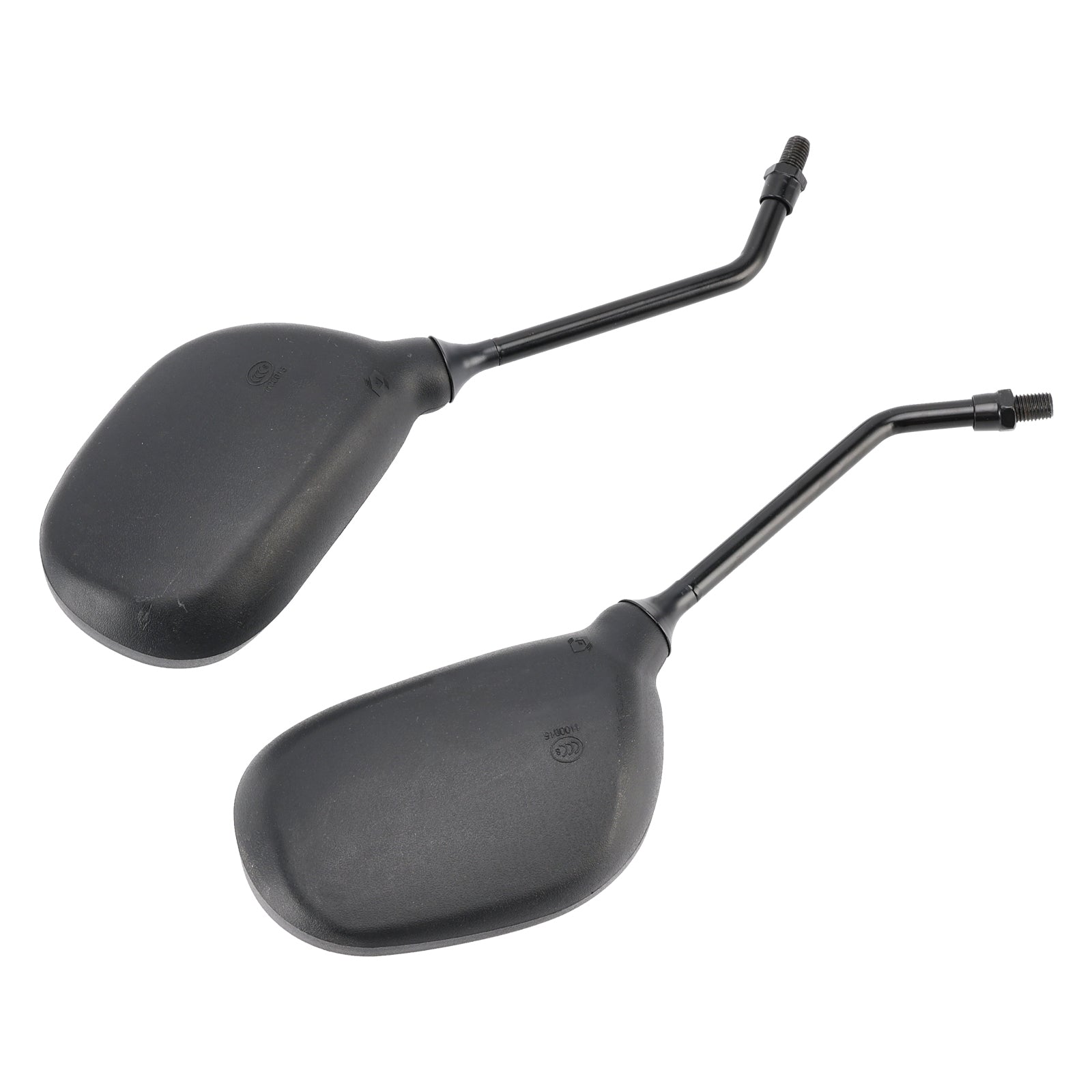 PAIR REARVIEW MIRROR ASSY FOR YAMAHA YBR125 YBR 125 CUSTOM 2008-2016