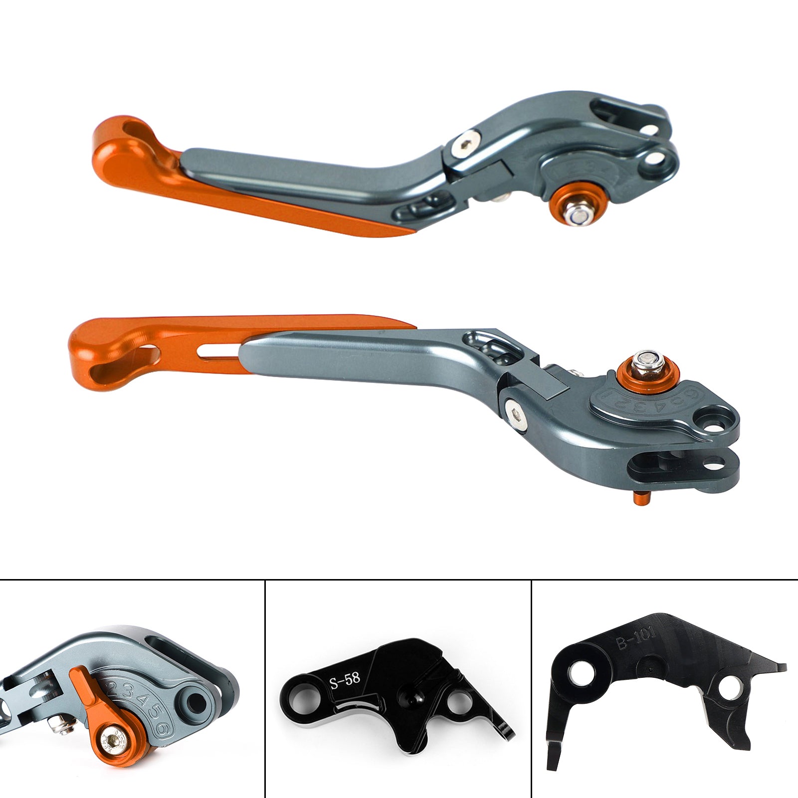 Adjustable Clutch Brake Lever fit for YAMAHA YZF R7 MT-10/SP FZ-10/SP 2022-23