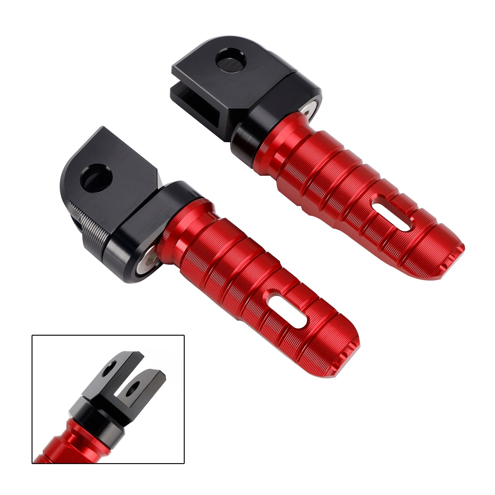 Front Footrests Foot Pegs fit for KAWASAKI ZX-4R ZX-4RR 24-25 NINJA 400 2018-2024