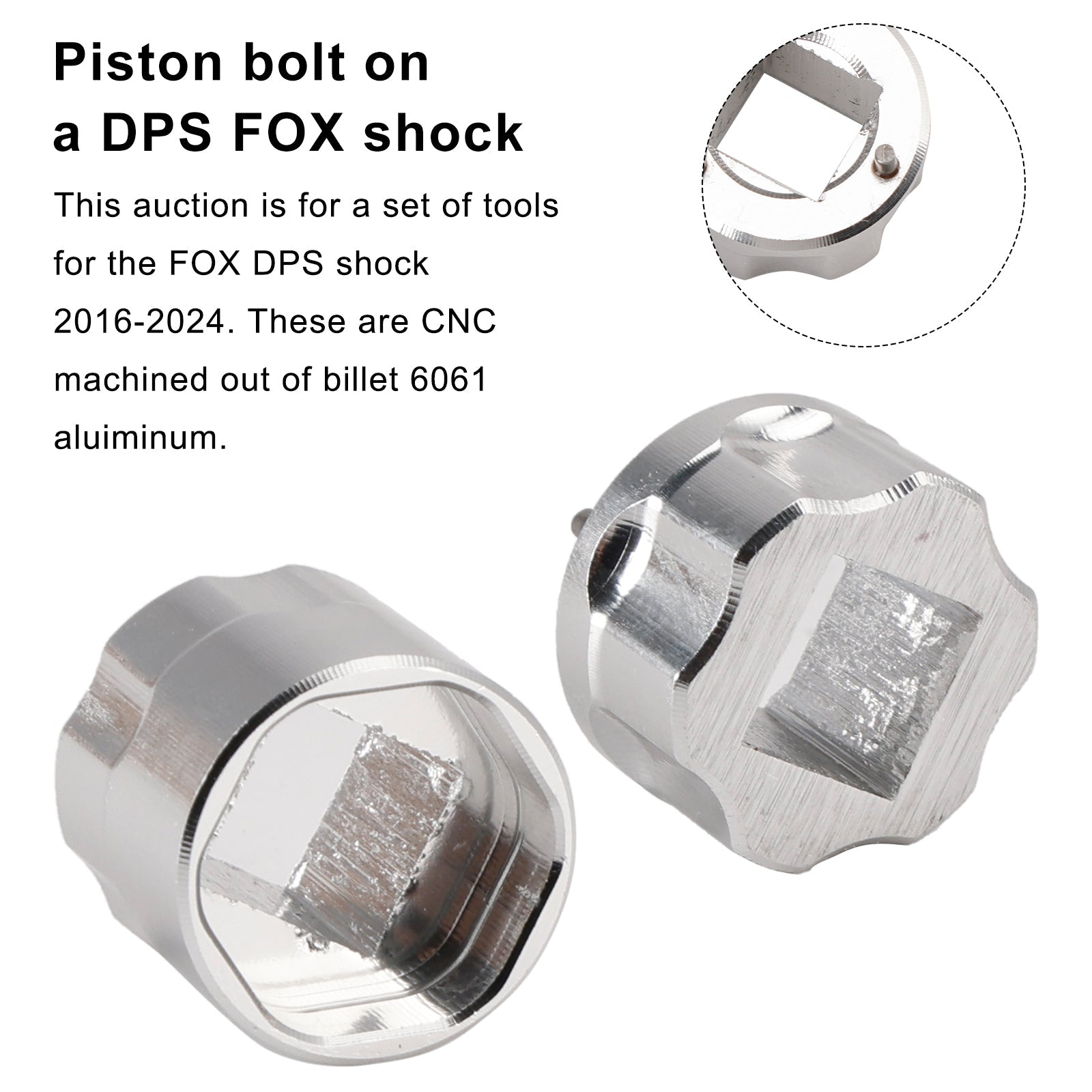 Shock rebuild service tools - for FOX DPS tools 398-00-638- & 398-00-637