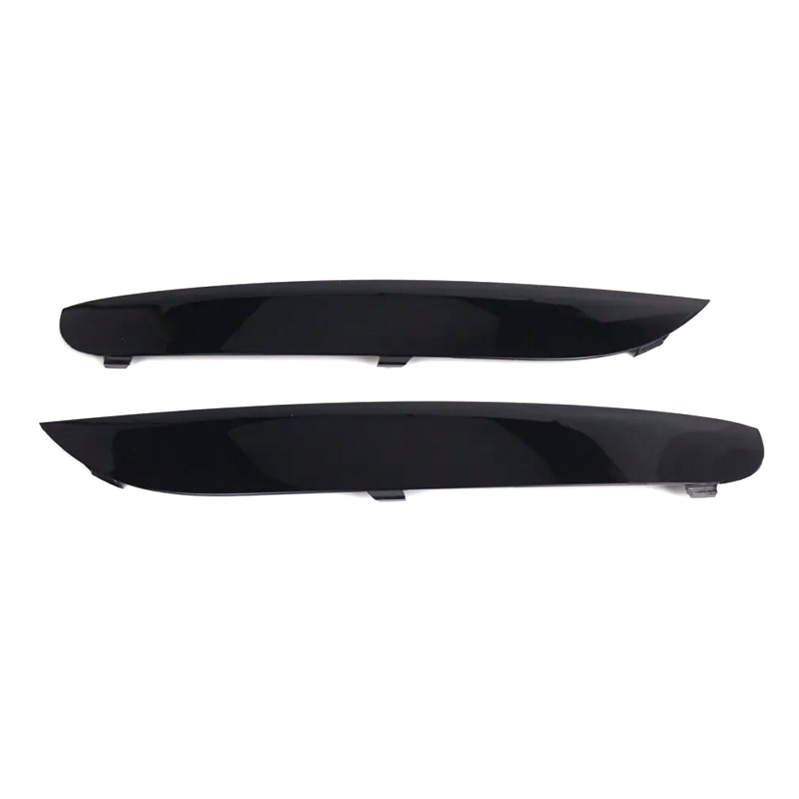 2009-2015 BMW 7 Series F01 F02 2x Front M Sport Bumper Moulding Trims