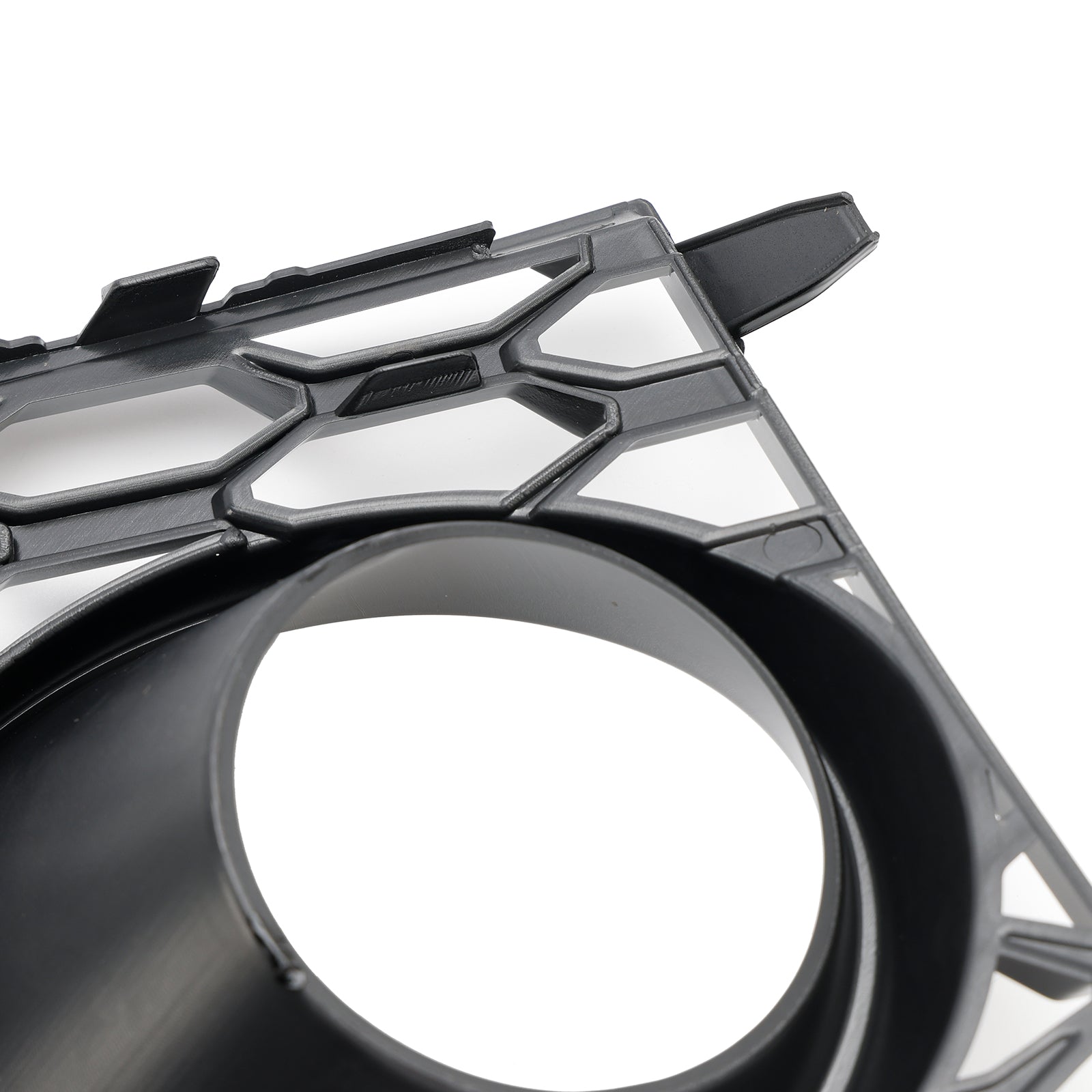 페어 프론트 범퍼 안개 조명 램프 프레임 그릴 덮개가 맞는 아우디 RS7 2014-2018