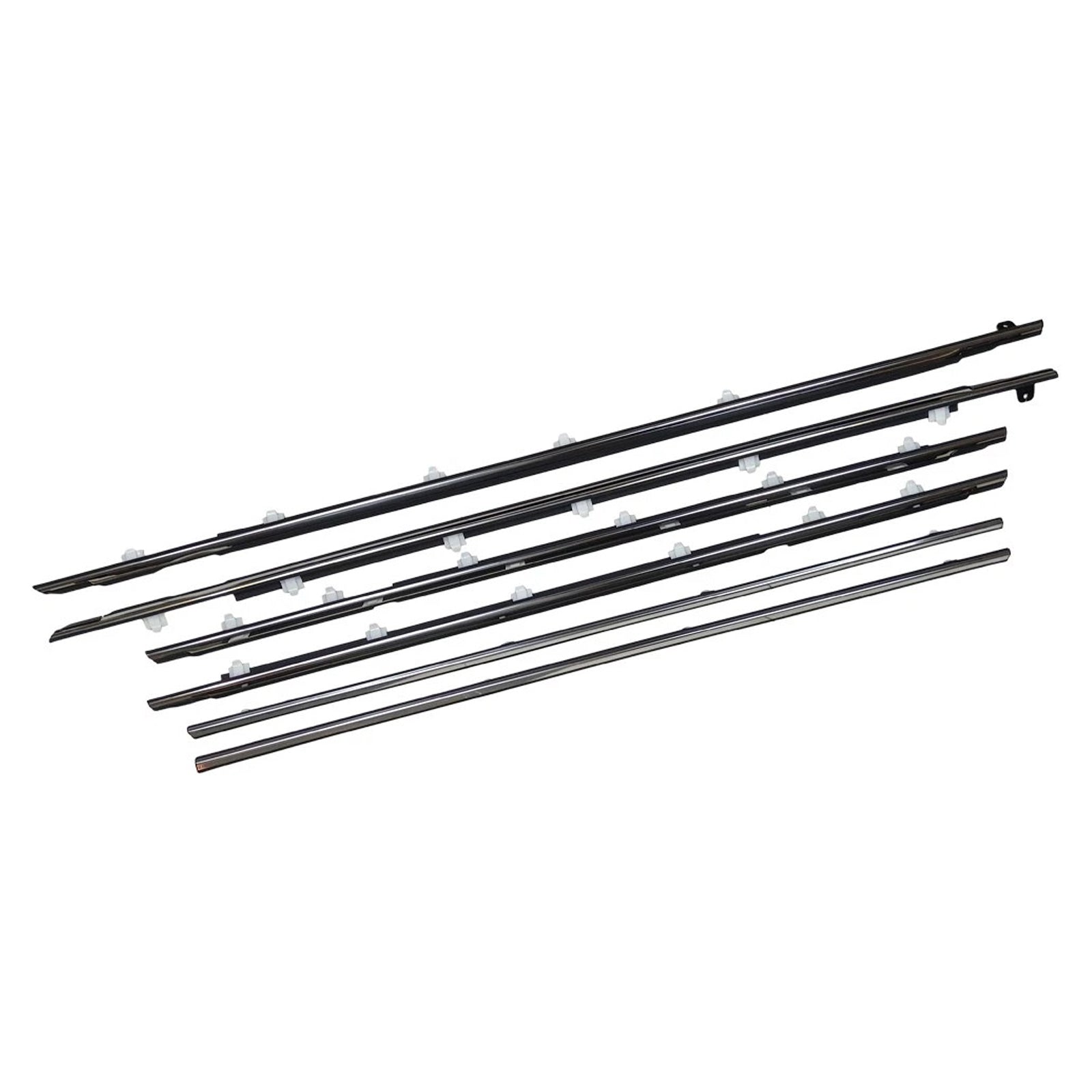 1996-1998 Lexus LX450 FZJ80 6PCS Door Belt Molding 75710-60011 75720-6