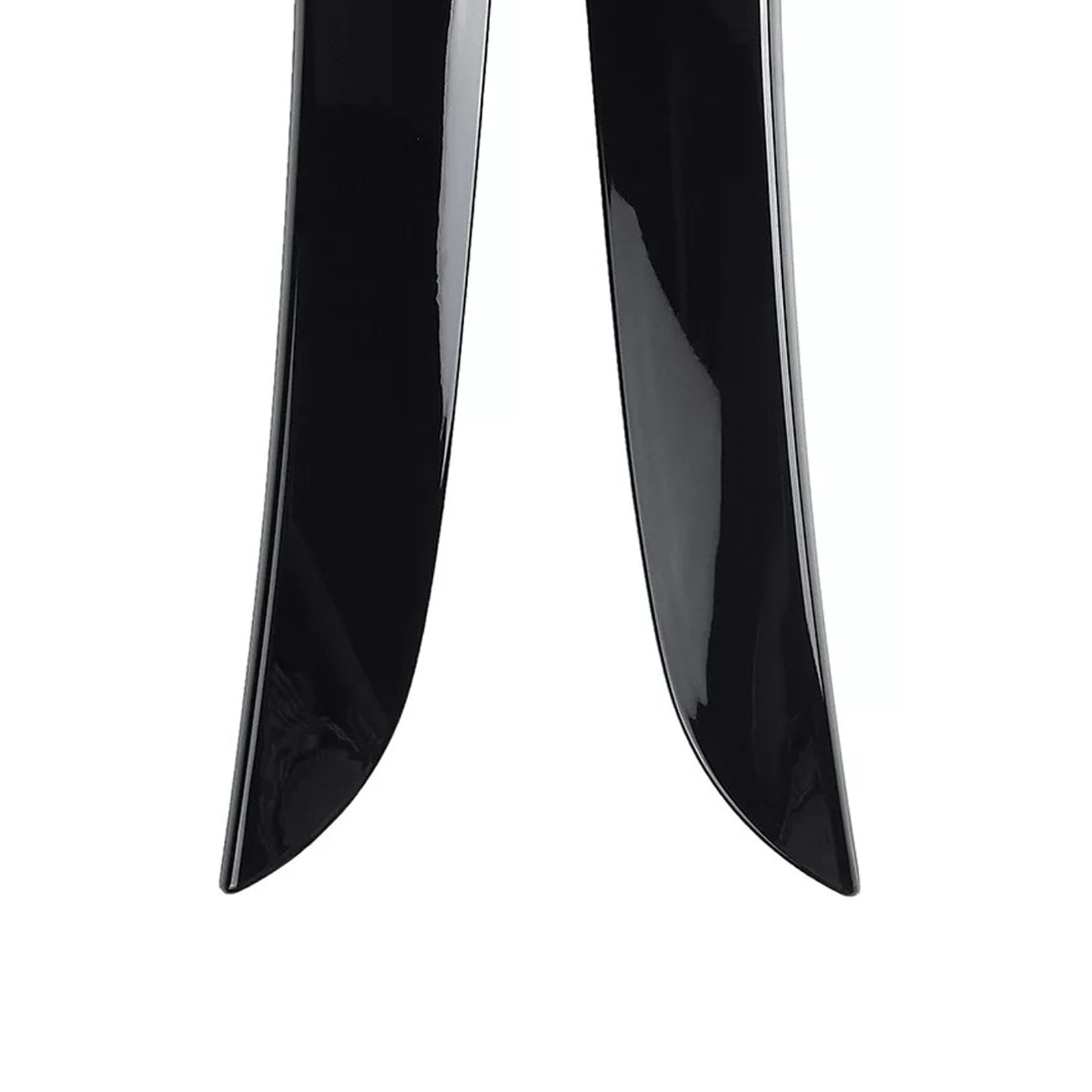 2012-2019 BMW 1 Series F20 F21 Gloss Black Pair Rear Window Side Wing Spoiler