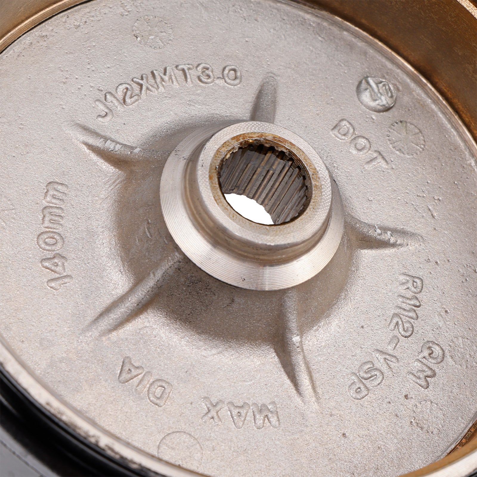 2016-2017 Vespa Primavera i.e. 3V Euro4 125 4T AC 3.0x12" Front + Rear Tubeless Wheel Rim Set