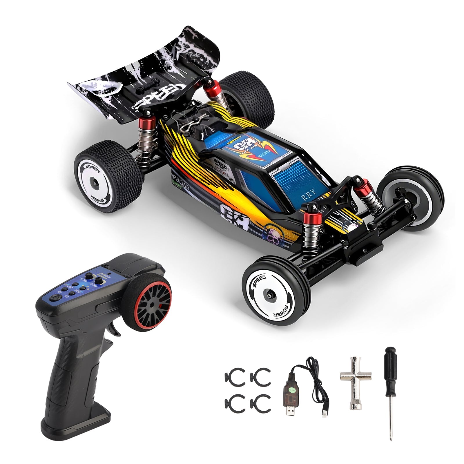 Wltoys 244016 2.4G 1:24 Scale 2WD High Speed Racing Off Road Remote Control Car