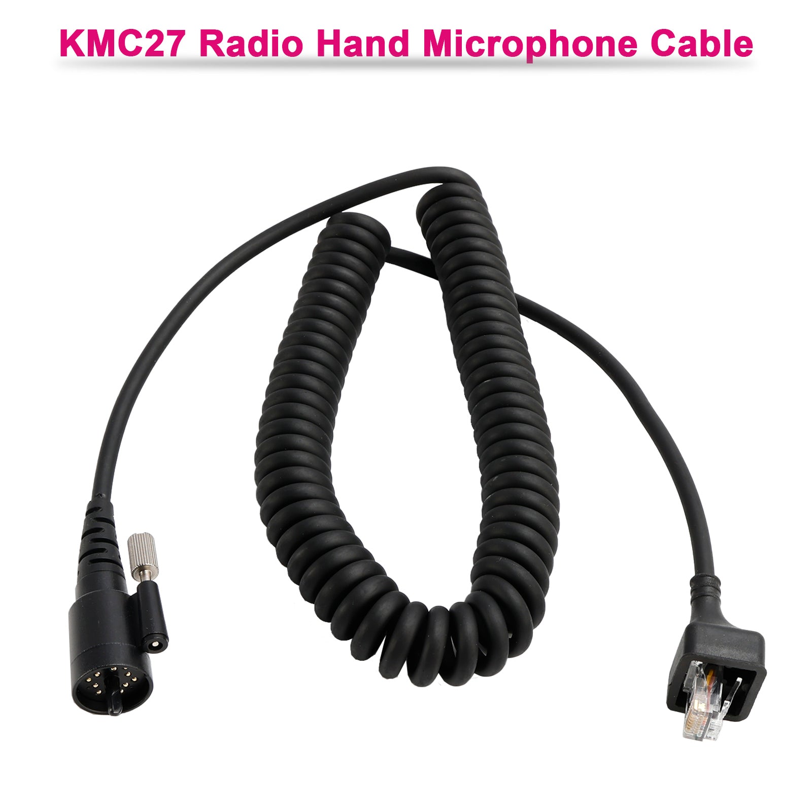 KMC27 Microphone Hand Microphone Cable For KENWOOD TK-890 TK-5710 TK-5810 TK-5910