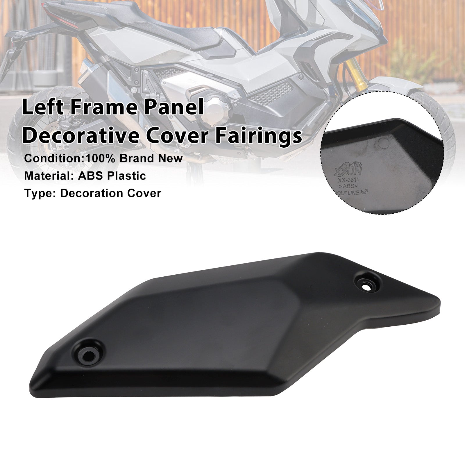 2021-2025 Honda X-ADV 750 Left Frame Panel Decorative Cover Fairings