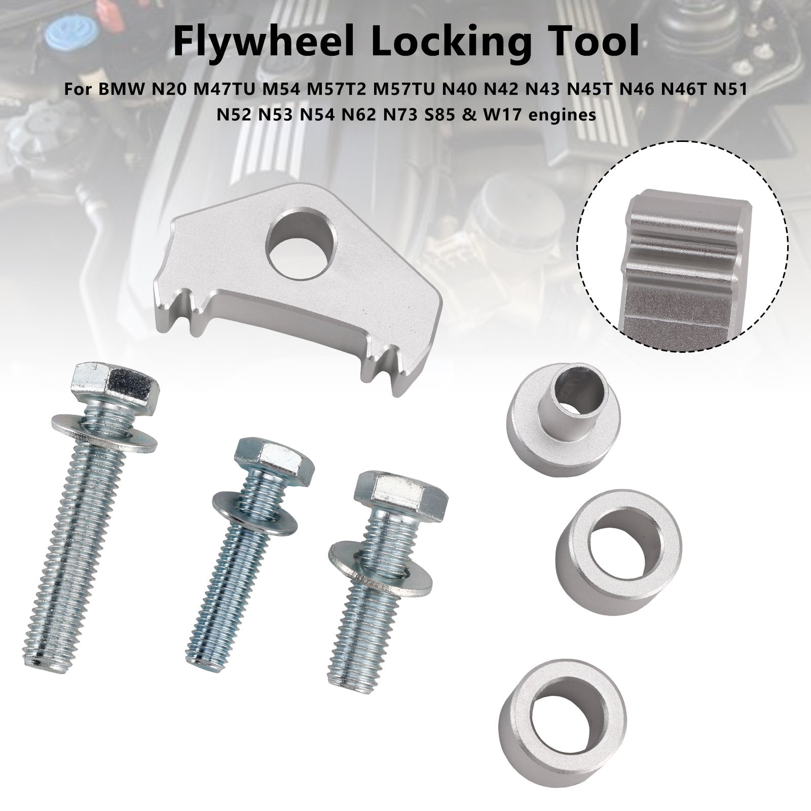 BMW N20 M54 N40 N42 N52 N53 N54 N62 Engine Flywheel Locking Tool