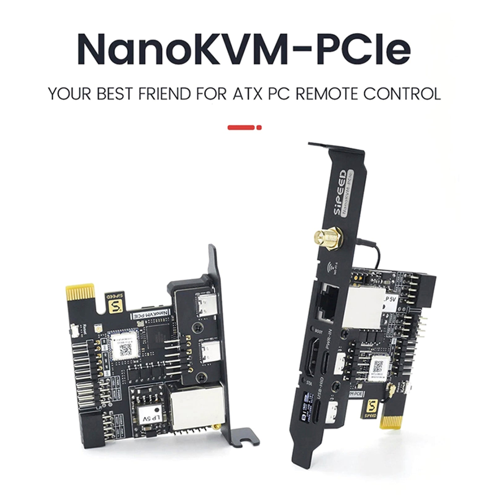 Sipeed NanoKVM-PCIe Remote Control Server RISC-VPiKVM Remote Desktop Installation