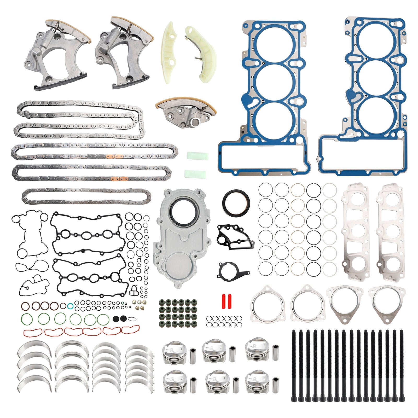 Audi A6 A7 CREC CRED CREH CREG 3.0T Engine Rebuilding & Timing Kit 06E103149AR