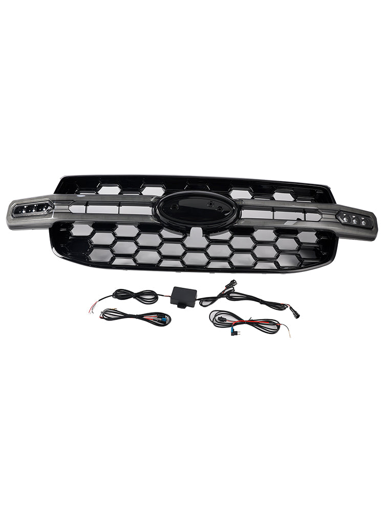 Front Bumper Grille Grill Fit Ford Ranger Everest Next Gen Wildtrak 2023-2025