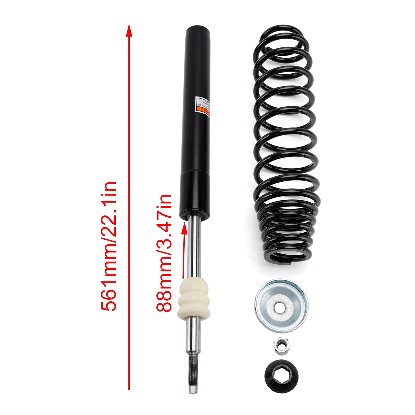 2005-2014 Polaris Sportsman 500 2 Pcs Front Shocks 7555749