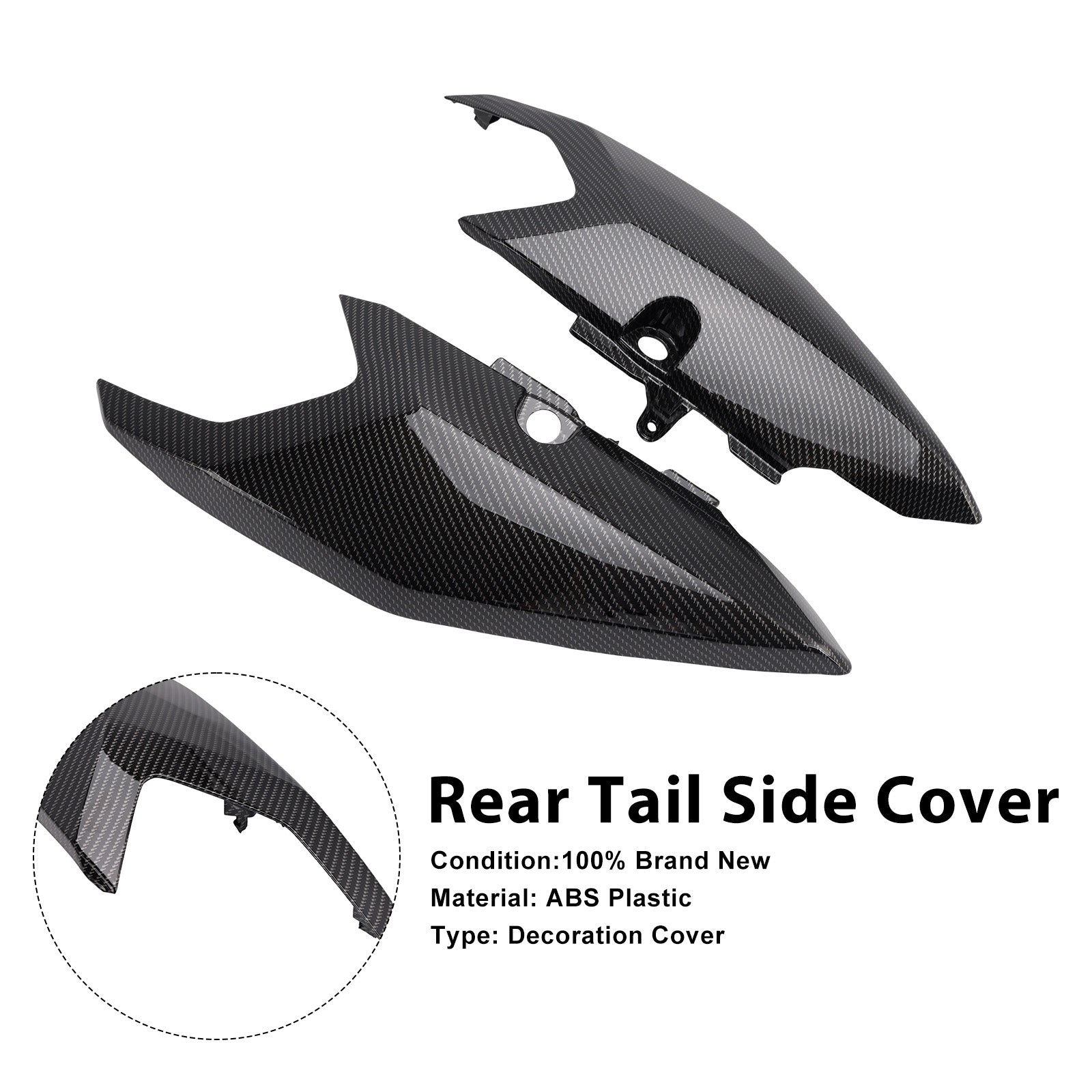 2025-2026 For Yamaha Tenere 700 T700S Rear Tail Side Cover Fairing