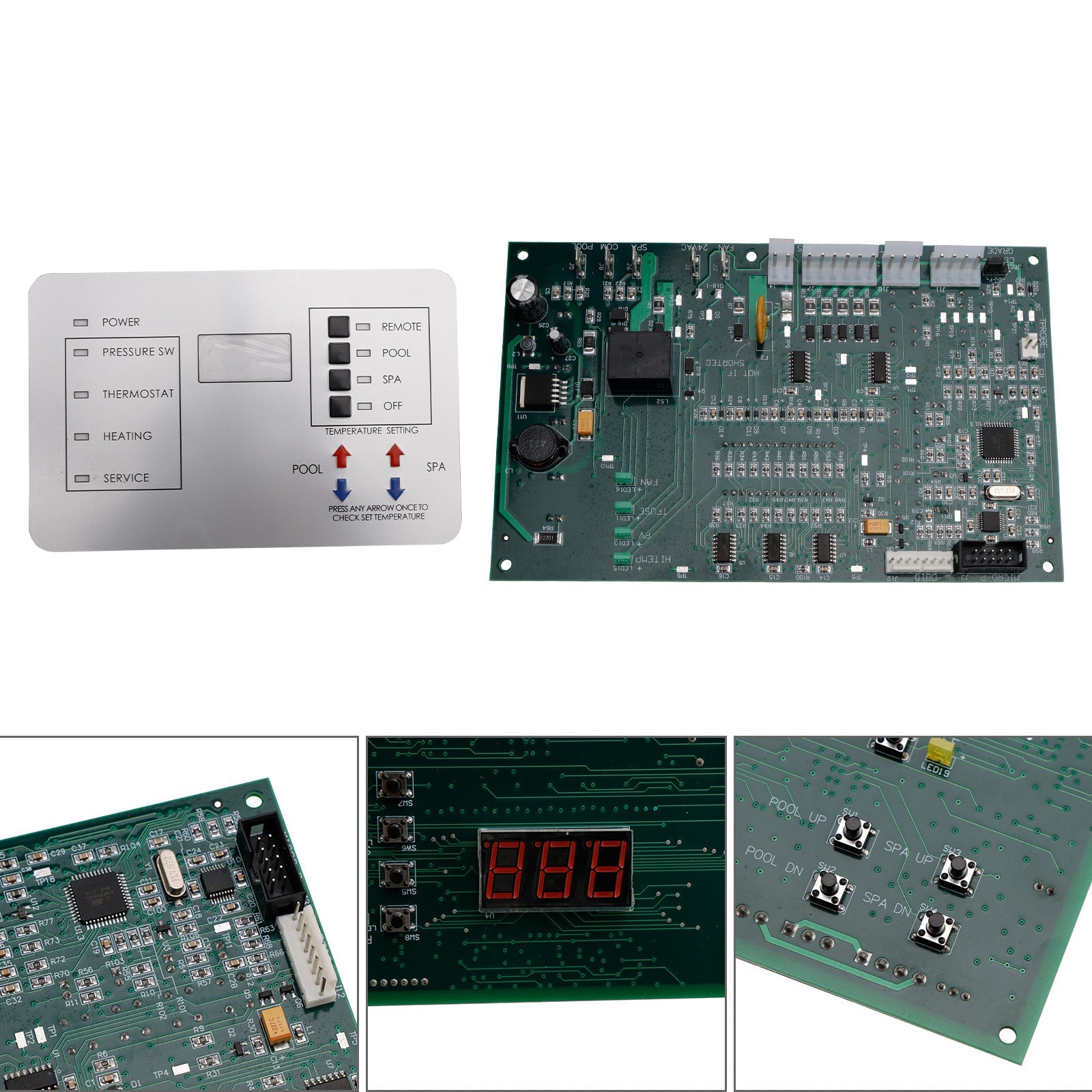 Digital Temperature Controller Board for Pentair NT STD TSI 200 250 300 400 472100