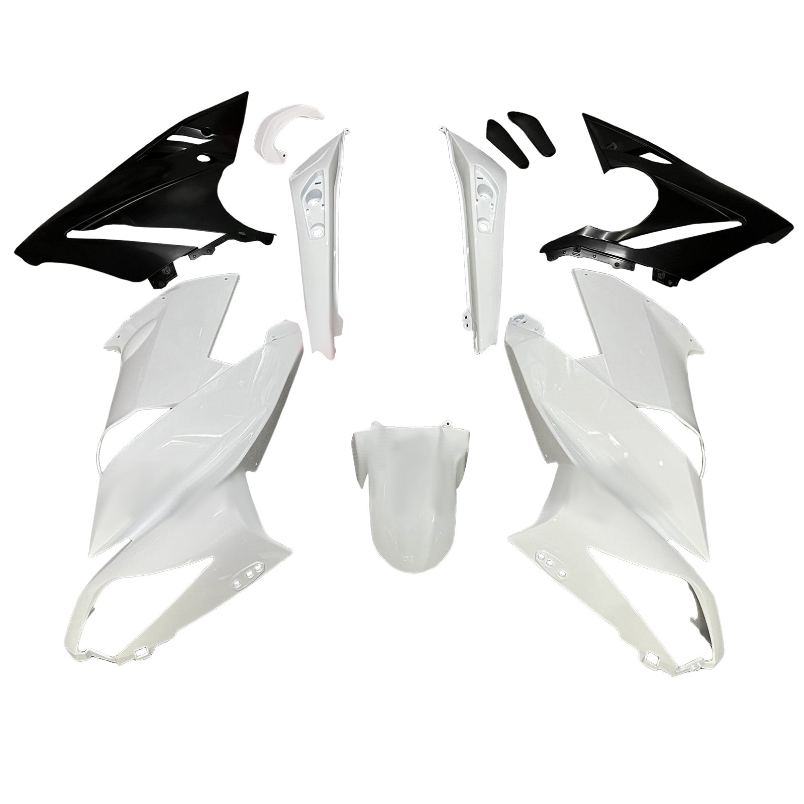 Injection Fairing Kit Plastic for Kawasaki Ninja650 ER-6F EX650 2009-2011