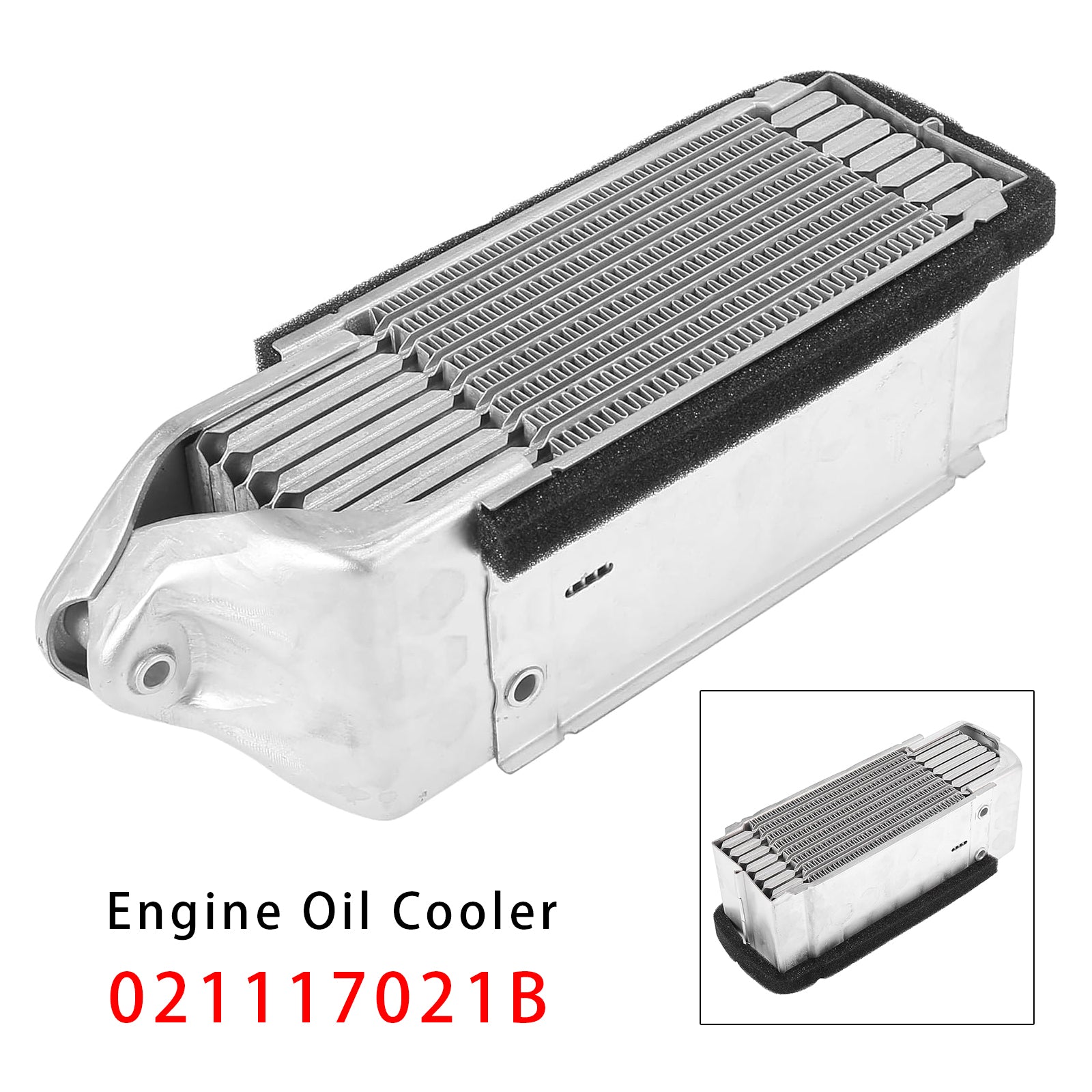 For Porsche 914 1.7 1.8 1679 1795 1973-1975 Engine Oil Cooler 021117021B