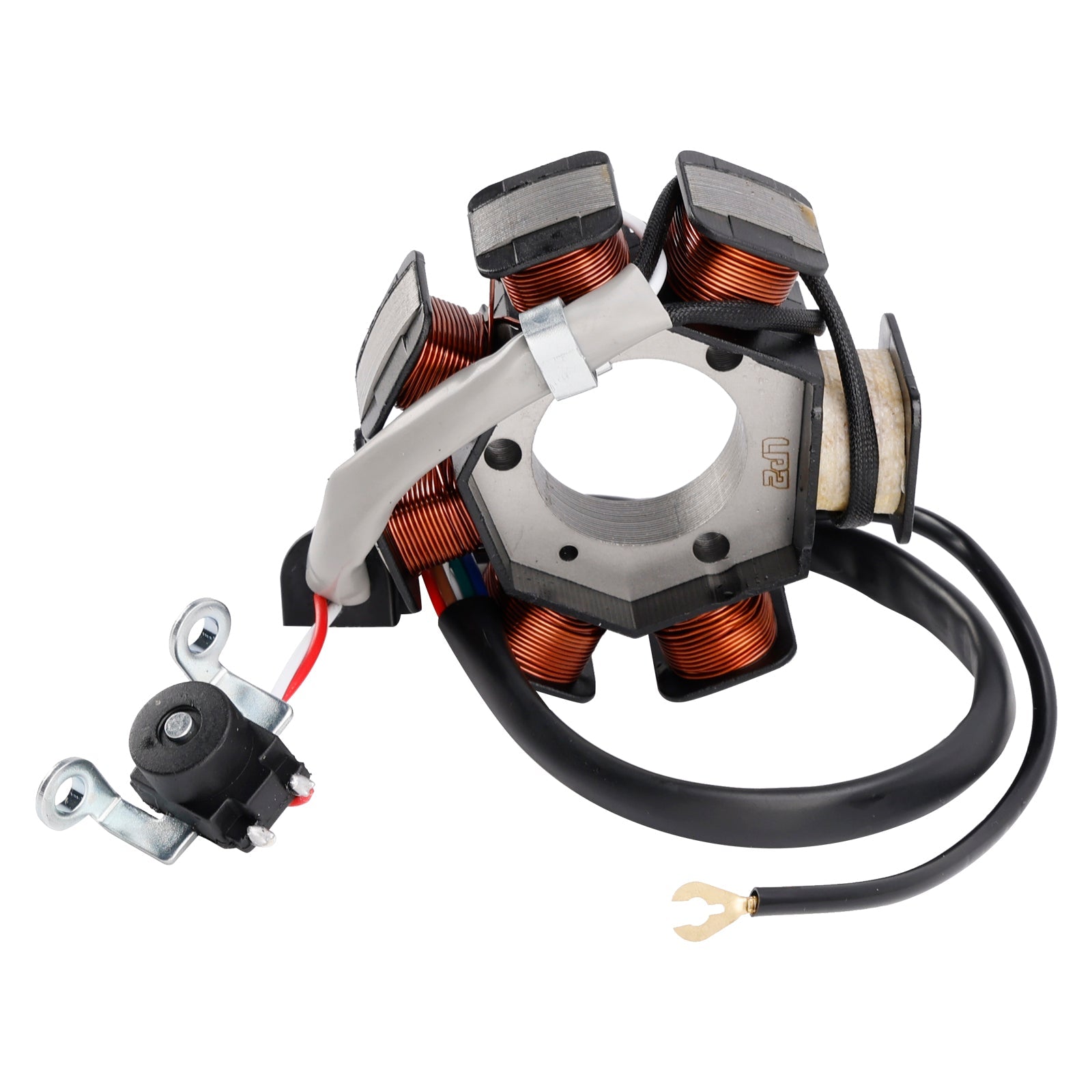 2004/2006/2008/2010/2013-2024 Yamaha YBR125 YBR125E YBR125EGS YBR125G 7 Coils Stator Generator 5VL-H5510-00