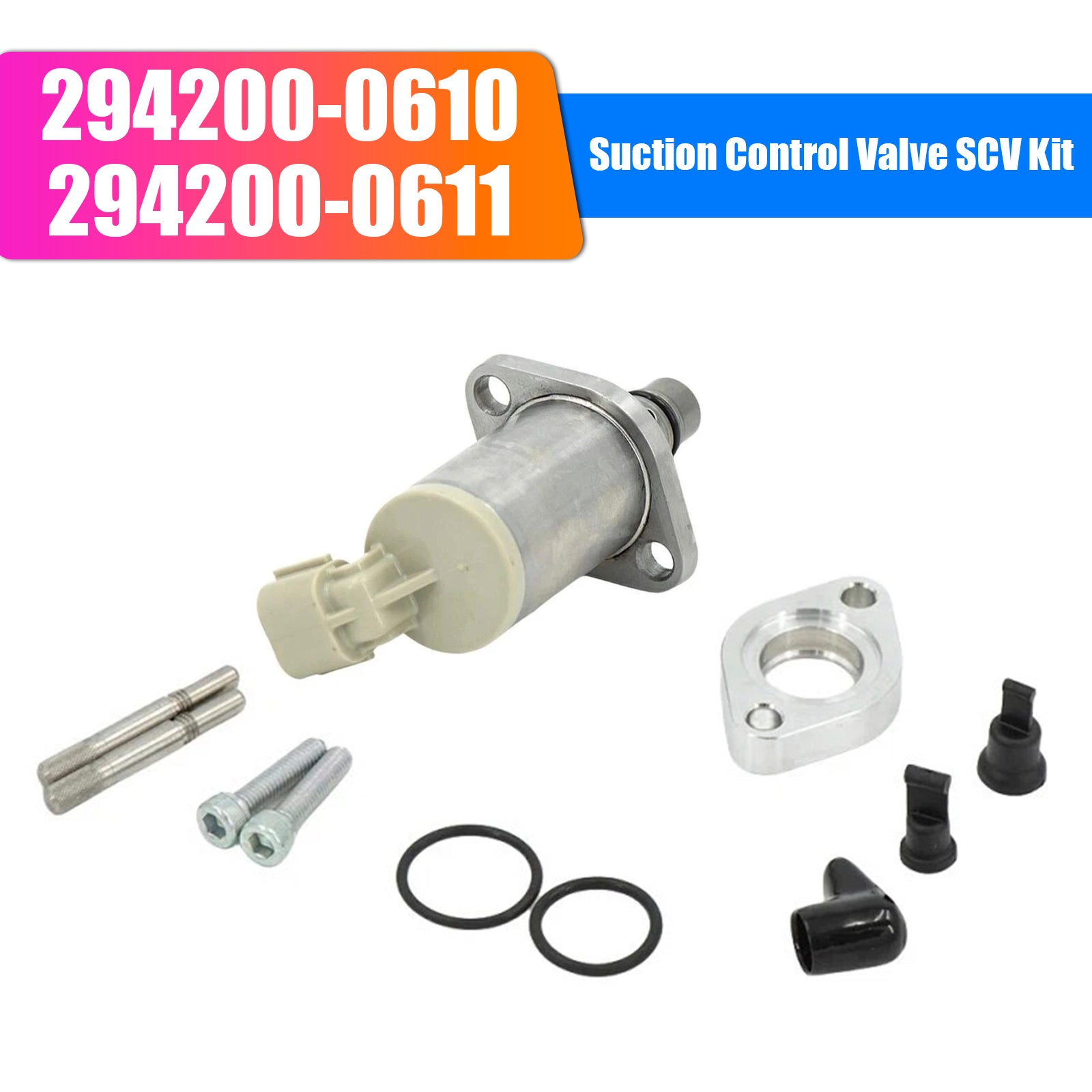 Suction Control Valve SCV Kit 294200-0610 294200-0611 for Toyota 1AD-FTV 2AD-FTV