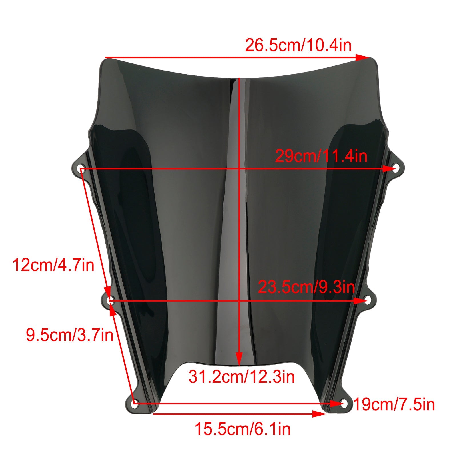 Windshield WindScreen fit for Suzuki GSX-8R 2023-2025