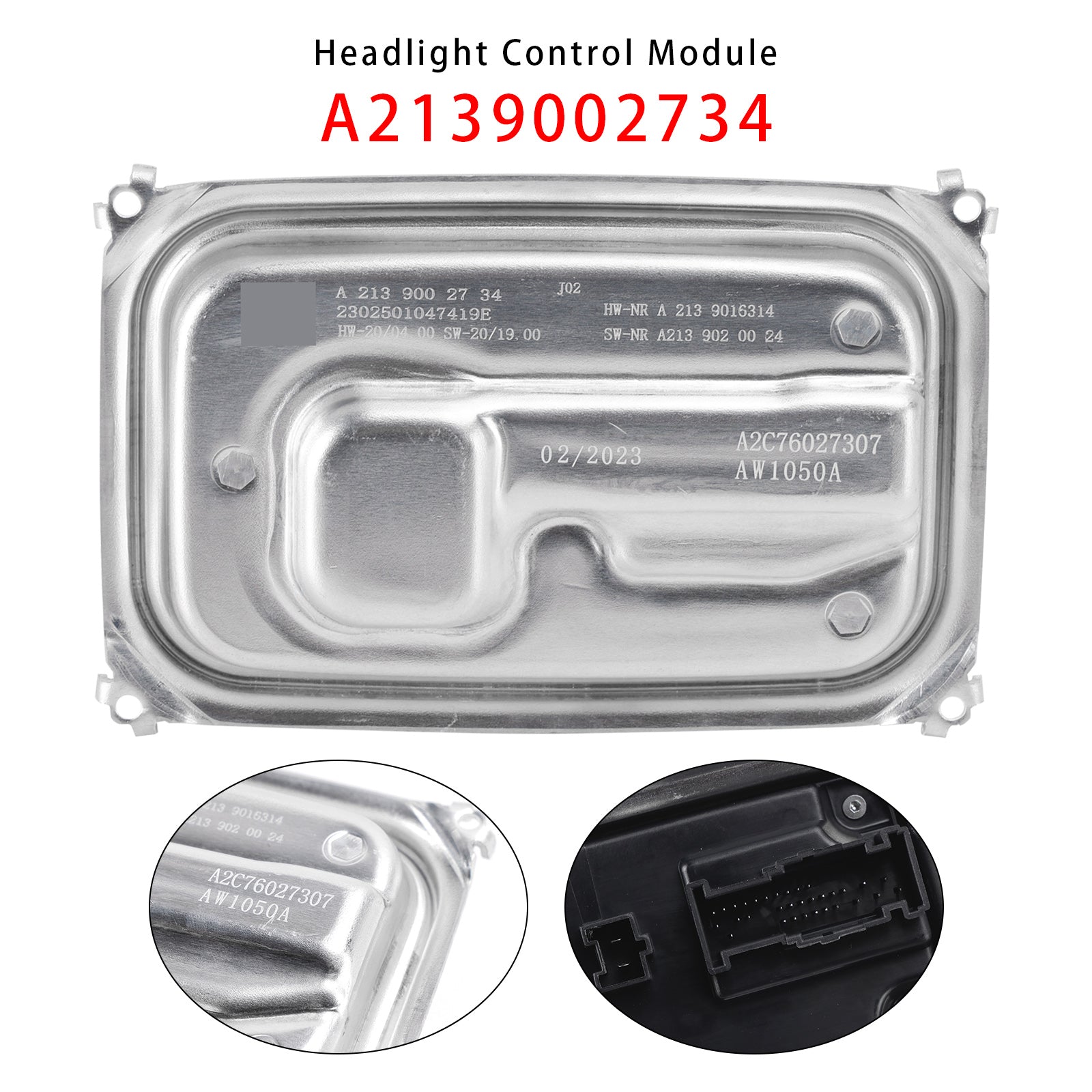 Mercedes-Benz W238 A238 C238 E-Class LED Headlight Control Module A2139002734