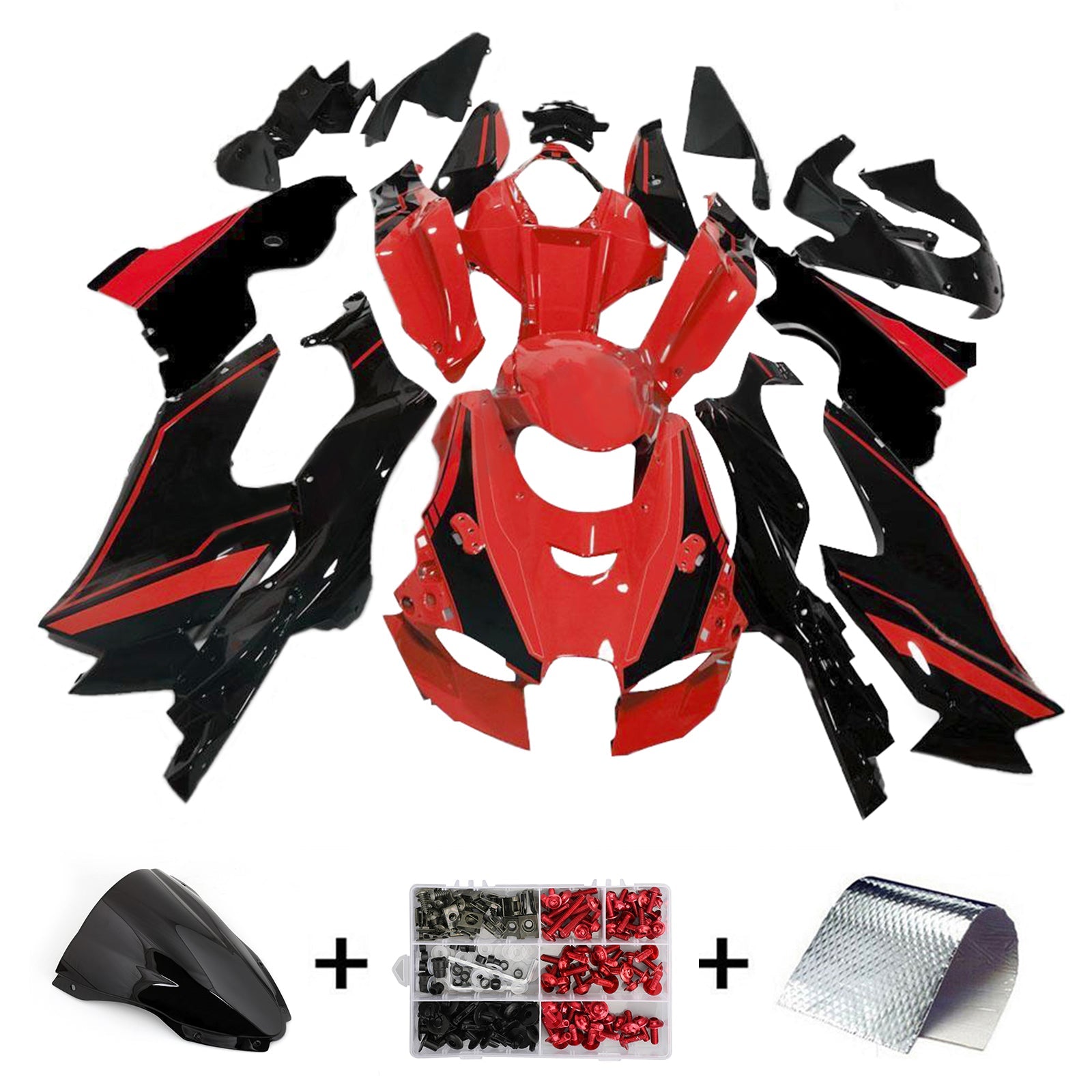 Kawasaki ZX-10R ZX-10RR 2021-2025 Fairing Kit Bodywork ABS