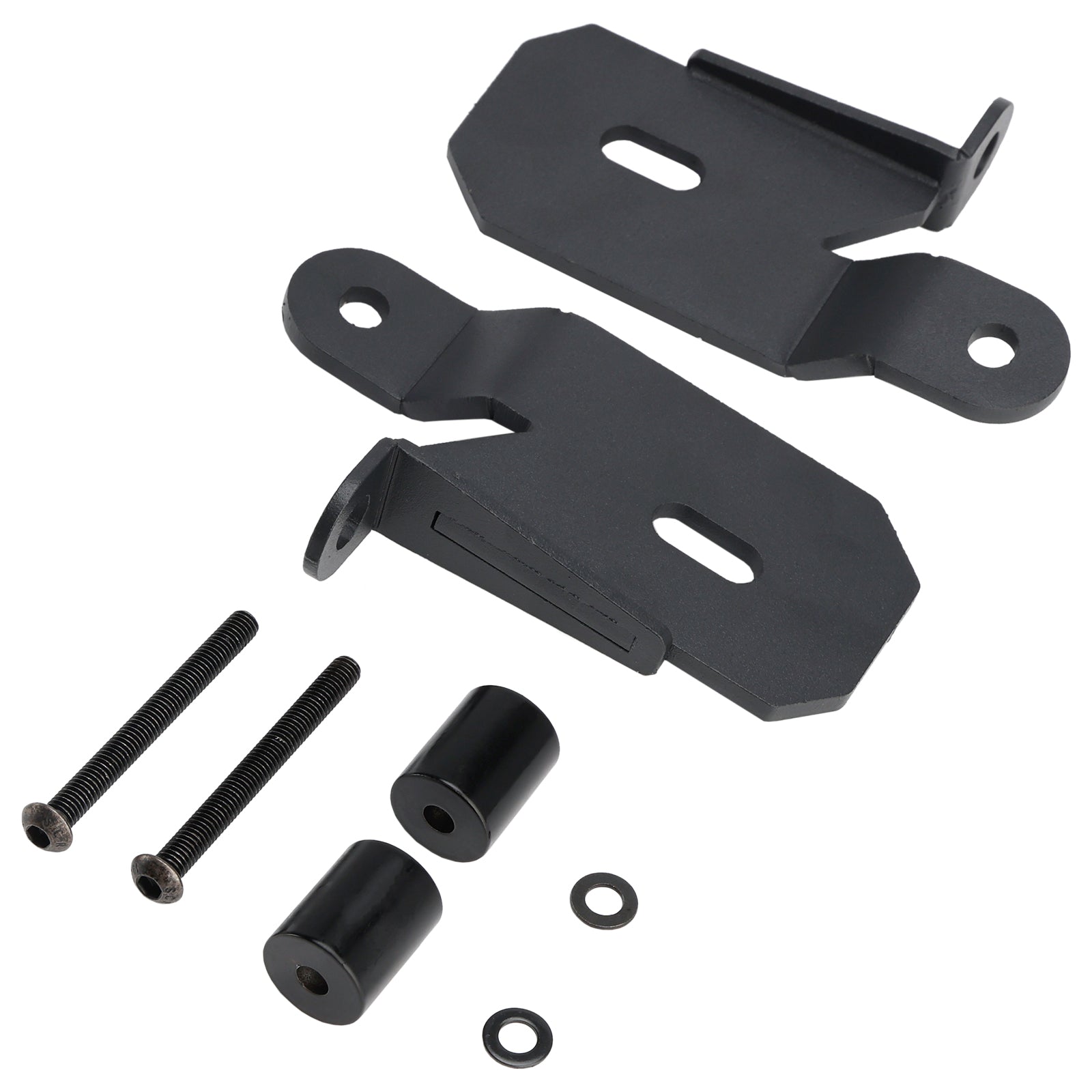 2018-2019Jeep Wrangler JL 7318 A-Pillar Black Light Mount Brackets