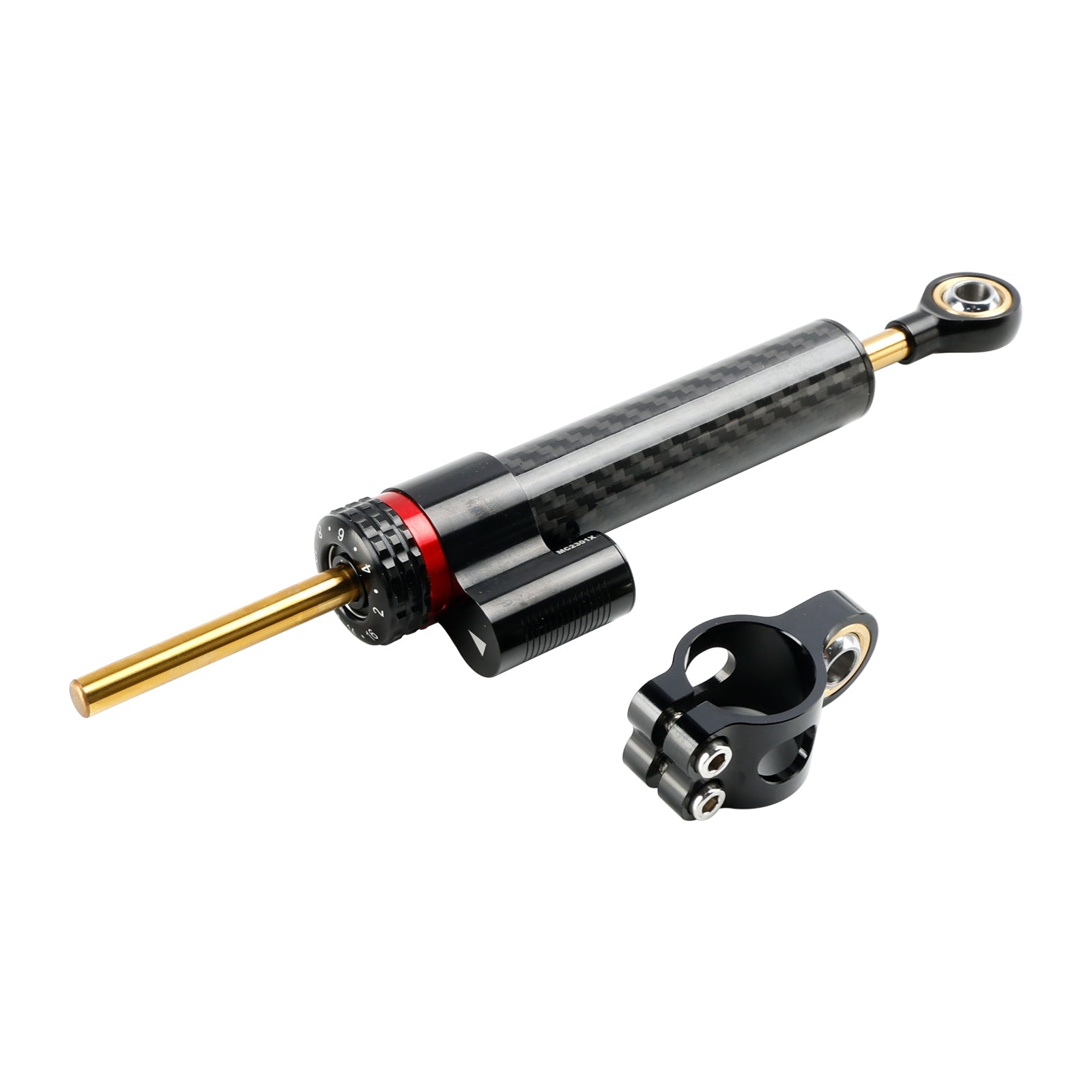 범용 오토바이 용 스티어링 댐퍼 스태빌라이저 브래킷 장착 키트