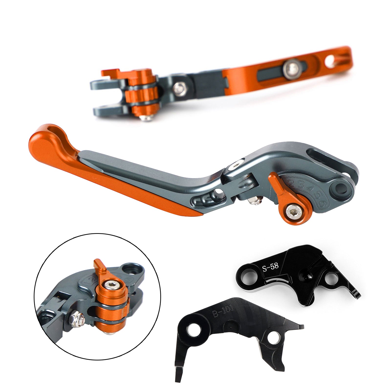 Adjustable Clutch Brake Lever fit for YAMAHA YZF R7 MT-10/SP FZ-10/SP 2022-23