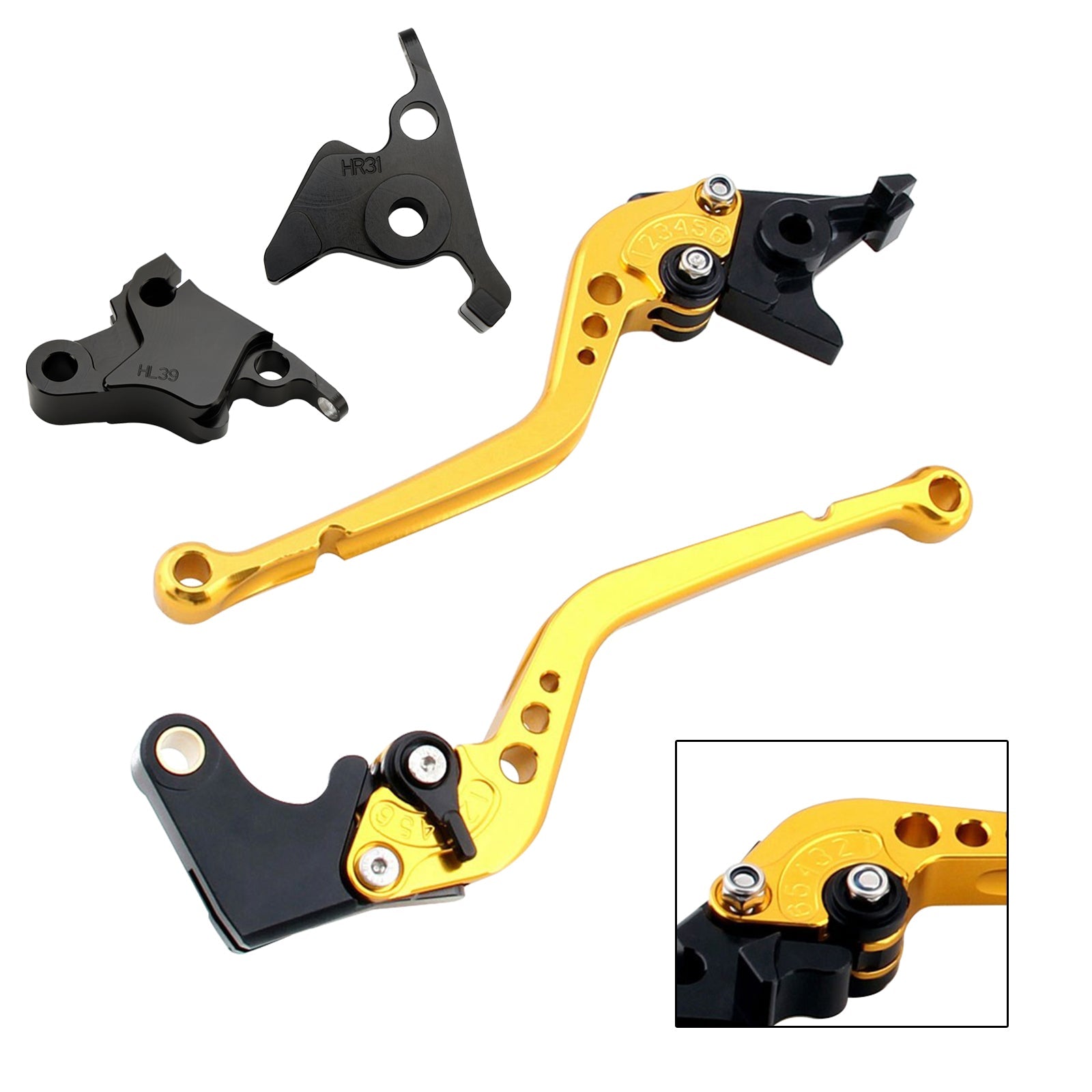 Long Clutch Brake Lever fit for CFMOTO 450SS 450SR 21-23 450NK 23-24