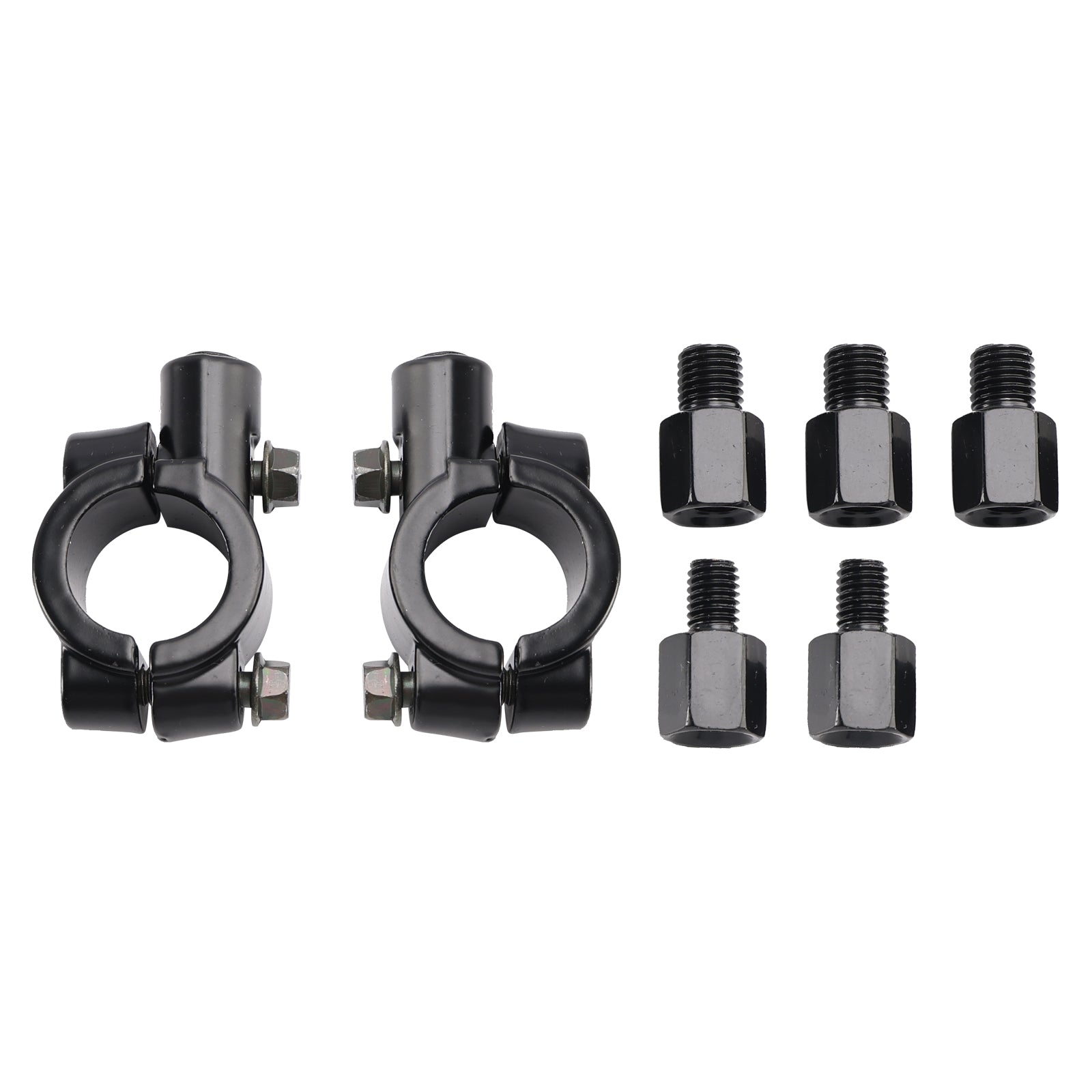 Pair Motorcycle Folding Adventure Mirrors Rearview Mirror For ATV Dirt Bike