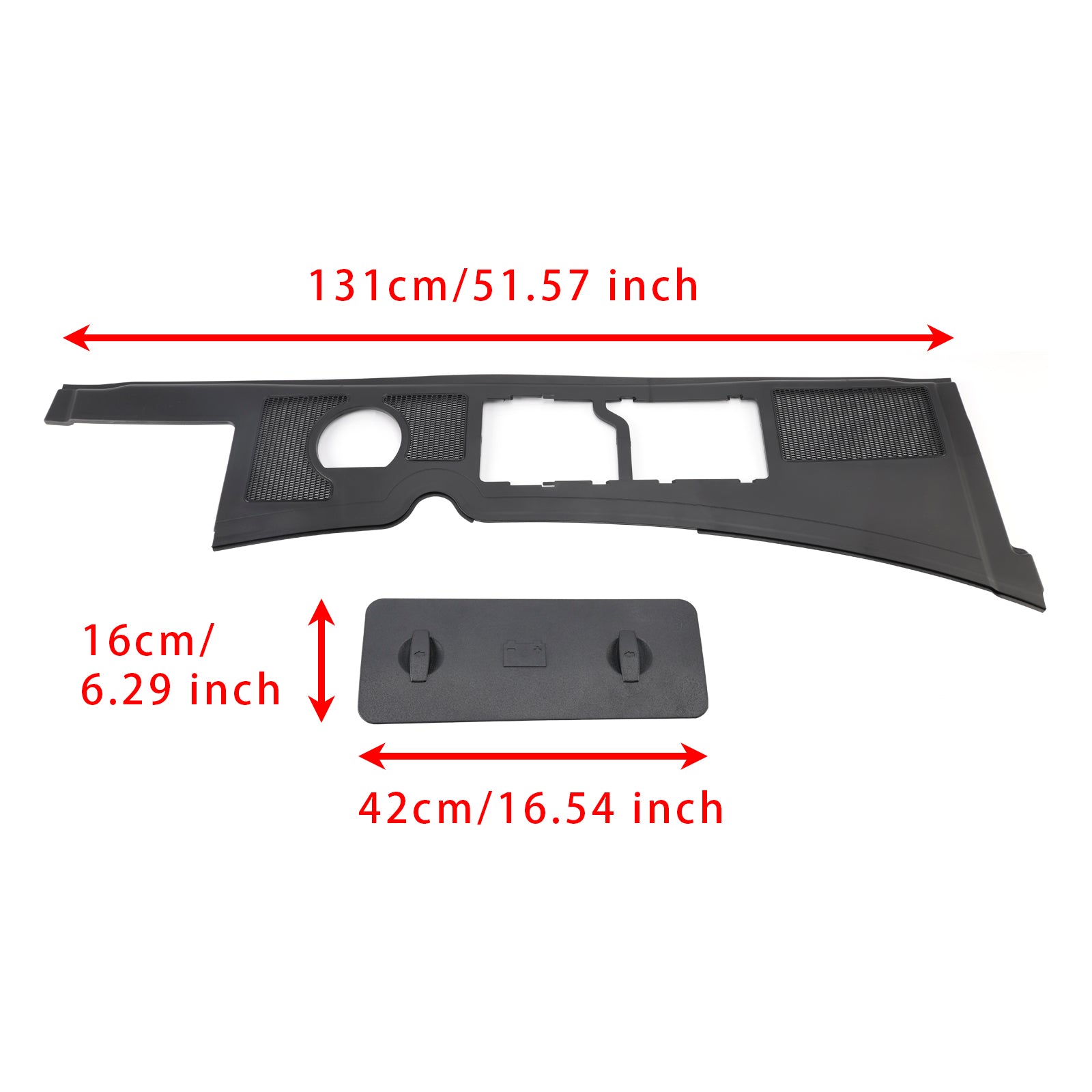 Water Box Deflector Tray & Battery Cover 8E1819447 For LHD Audi A4 B6 B7 02-2007