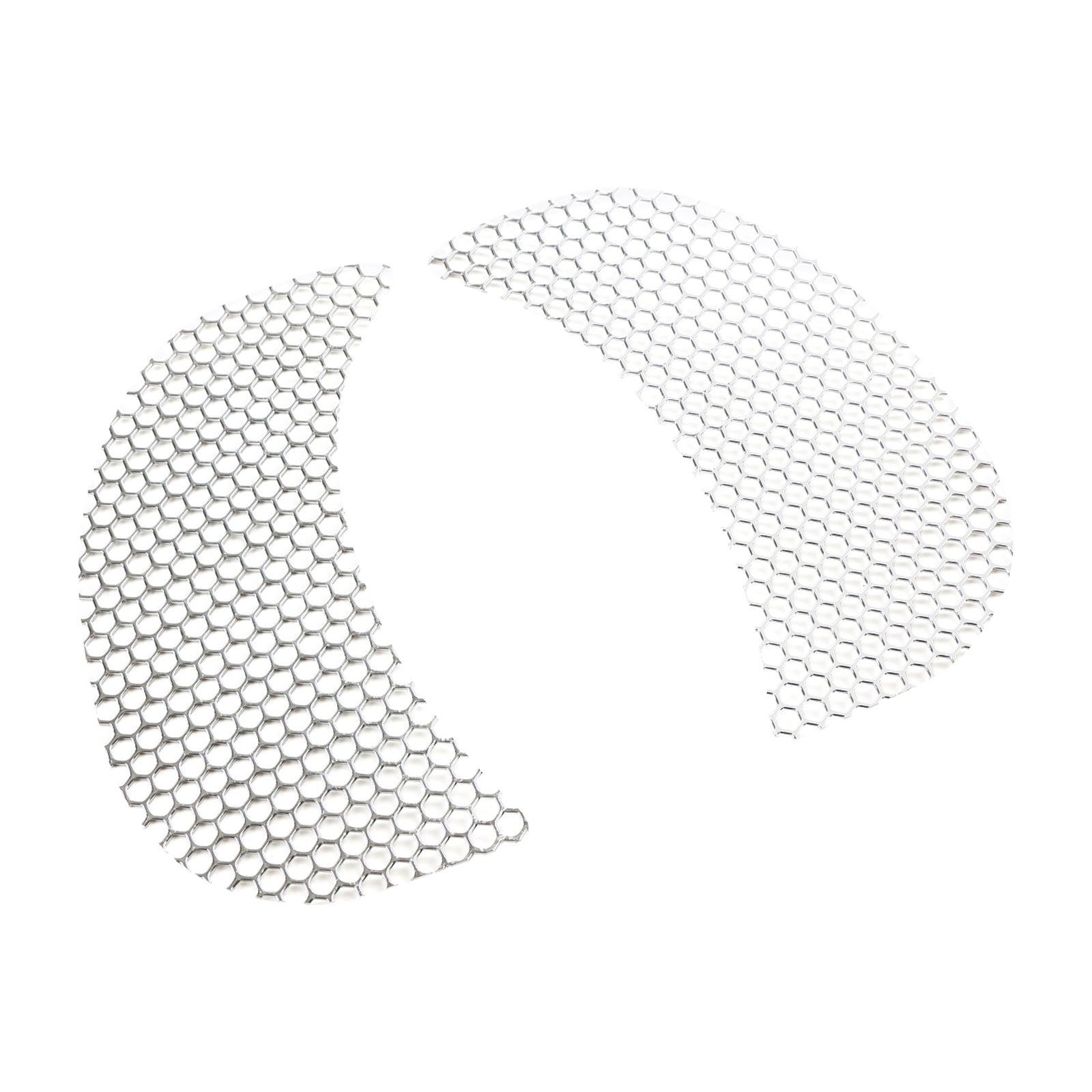 Side Fairing Vent Mesh Cover Fits For Road Glide Fltrx/Xs Fltru 15-21 Chrome