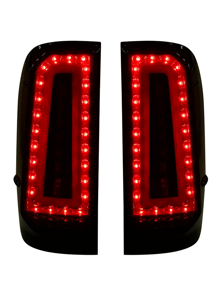 2012-2014 Toyota Hilux Vigo KUN26 SR SR5 Workmate Rear LED Tail Light Lamp Pair Smoke