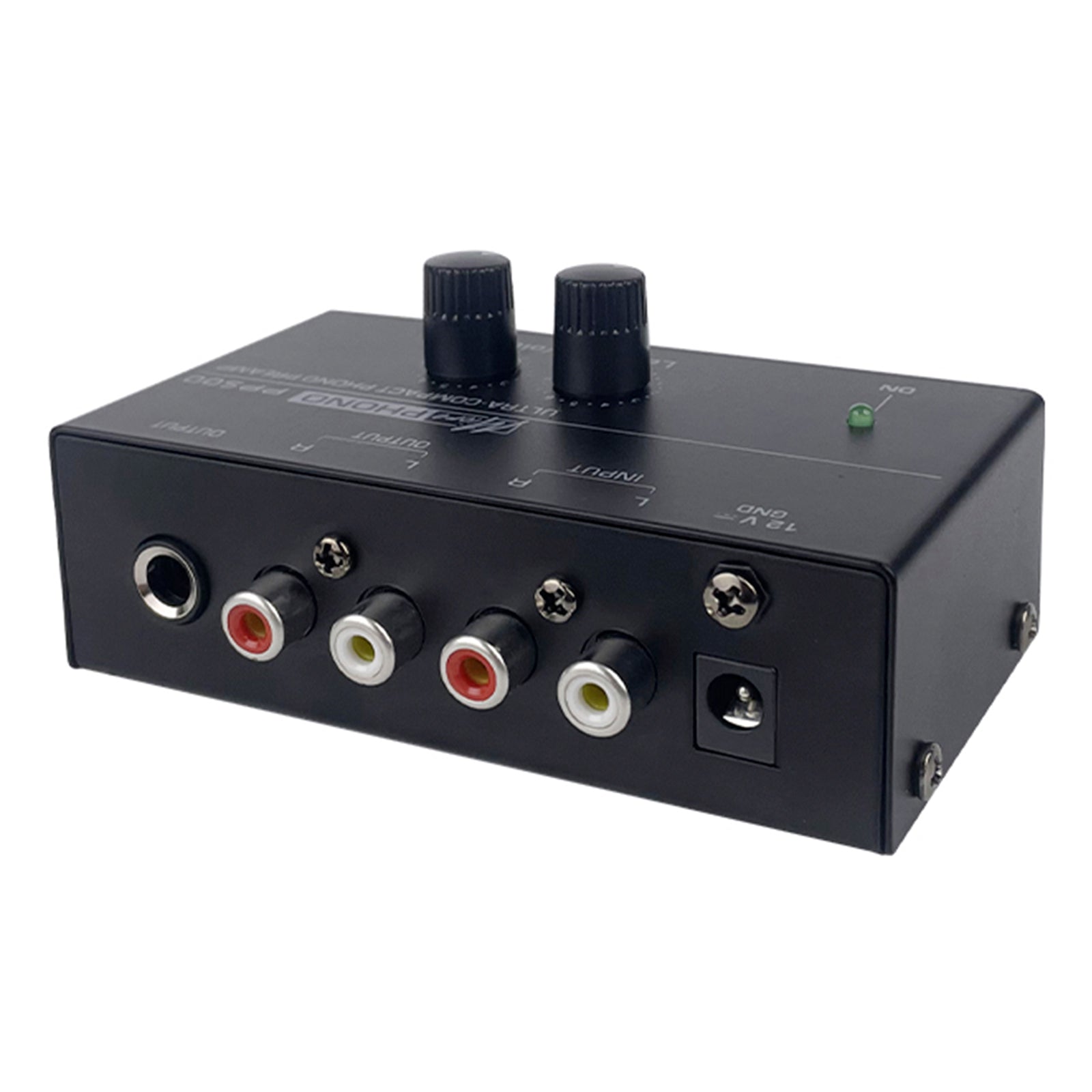 PP500 Phono Preamp Preamplifier 12V Level Volume Control for LP Vinyl Turntable