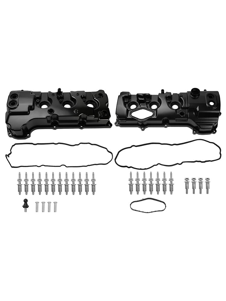 DL3Z6582C Left+Right Pair Valve Covers For 2015-2023 Ford Transit-350/350 HD 3.5L V6 BL3Z6582H