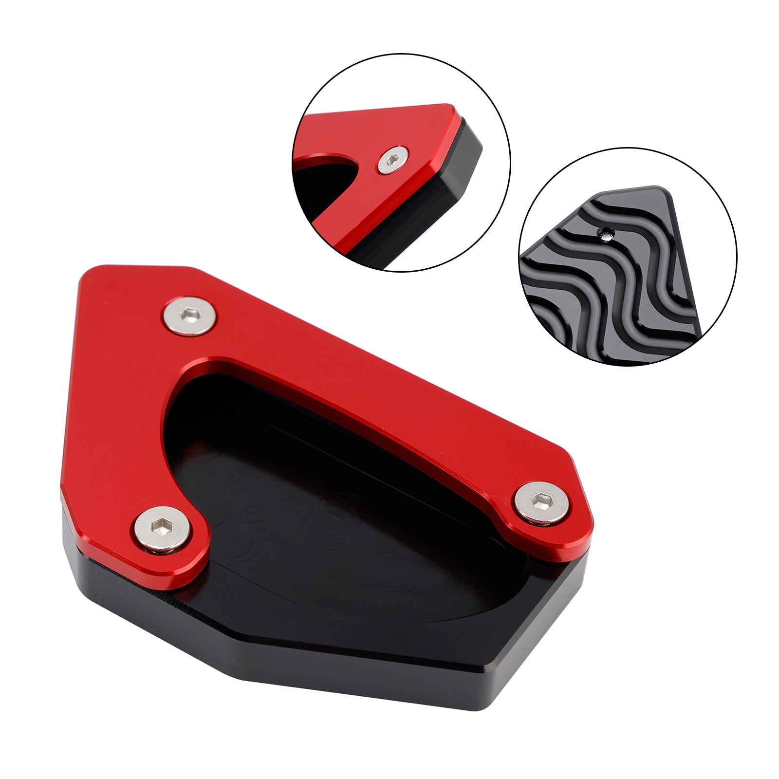 Kickstand Enlarge Plate Pad fit for Suzuki V-strom 650 DL650 XT 2011-2024