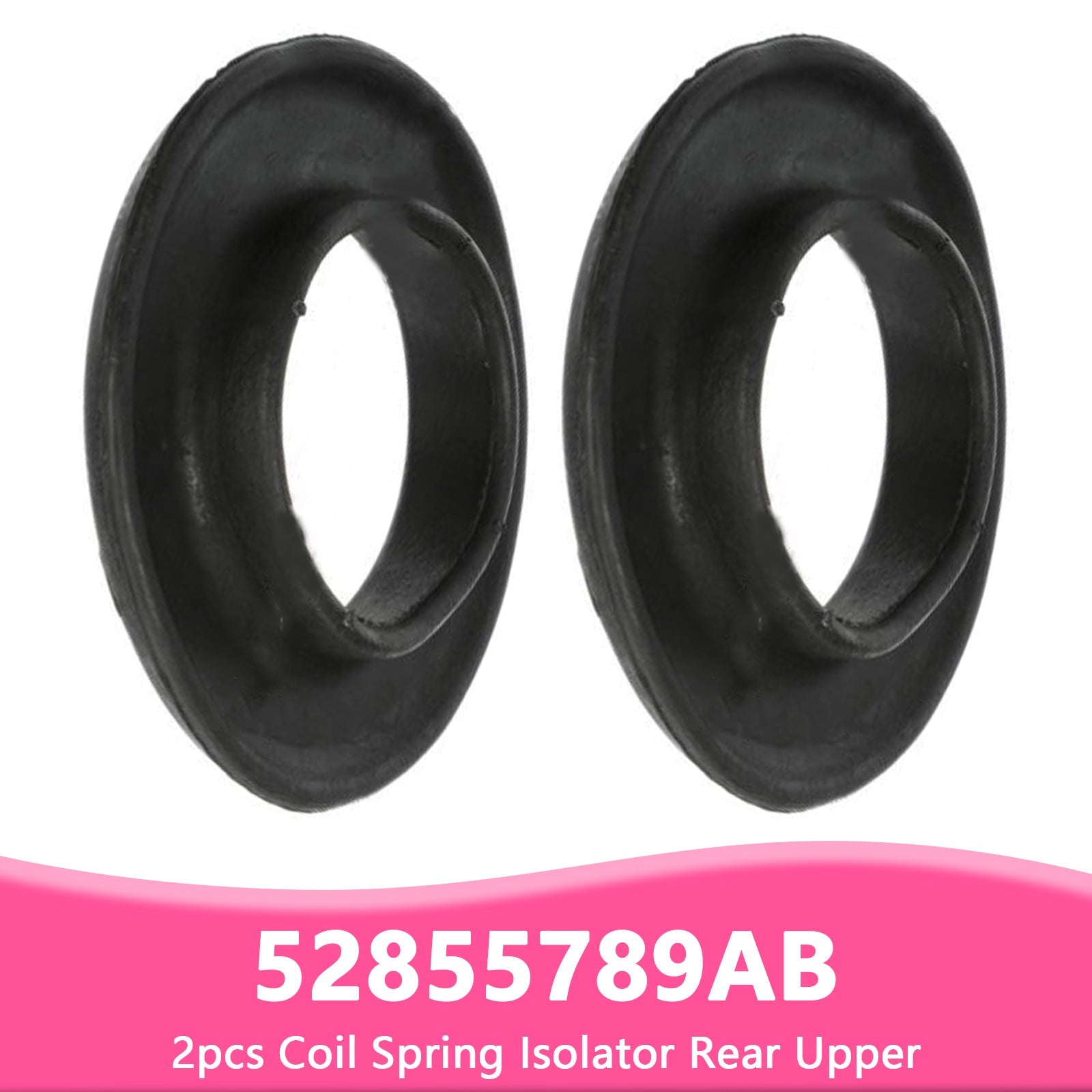2009-2022 DODGE RAM 1500 CLASSIC BODY STYLE 2pcs Coil Spring Isolator Rear Upper 52855789AB