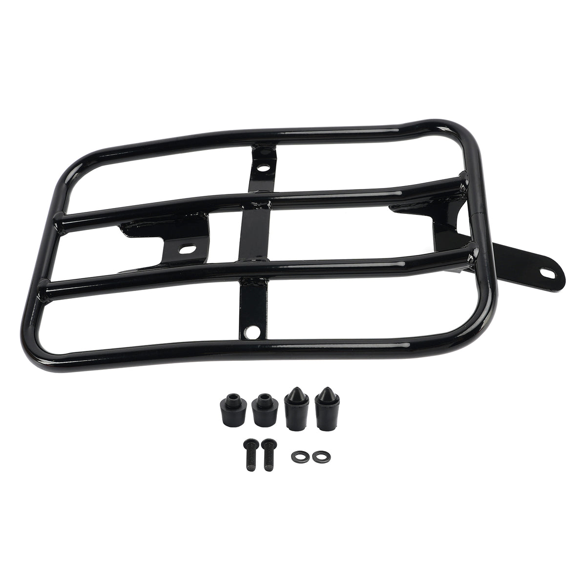 Black Solo Luggage Rack For 2025 2026 Indian Scout Classic Bobber