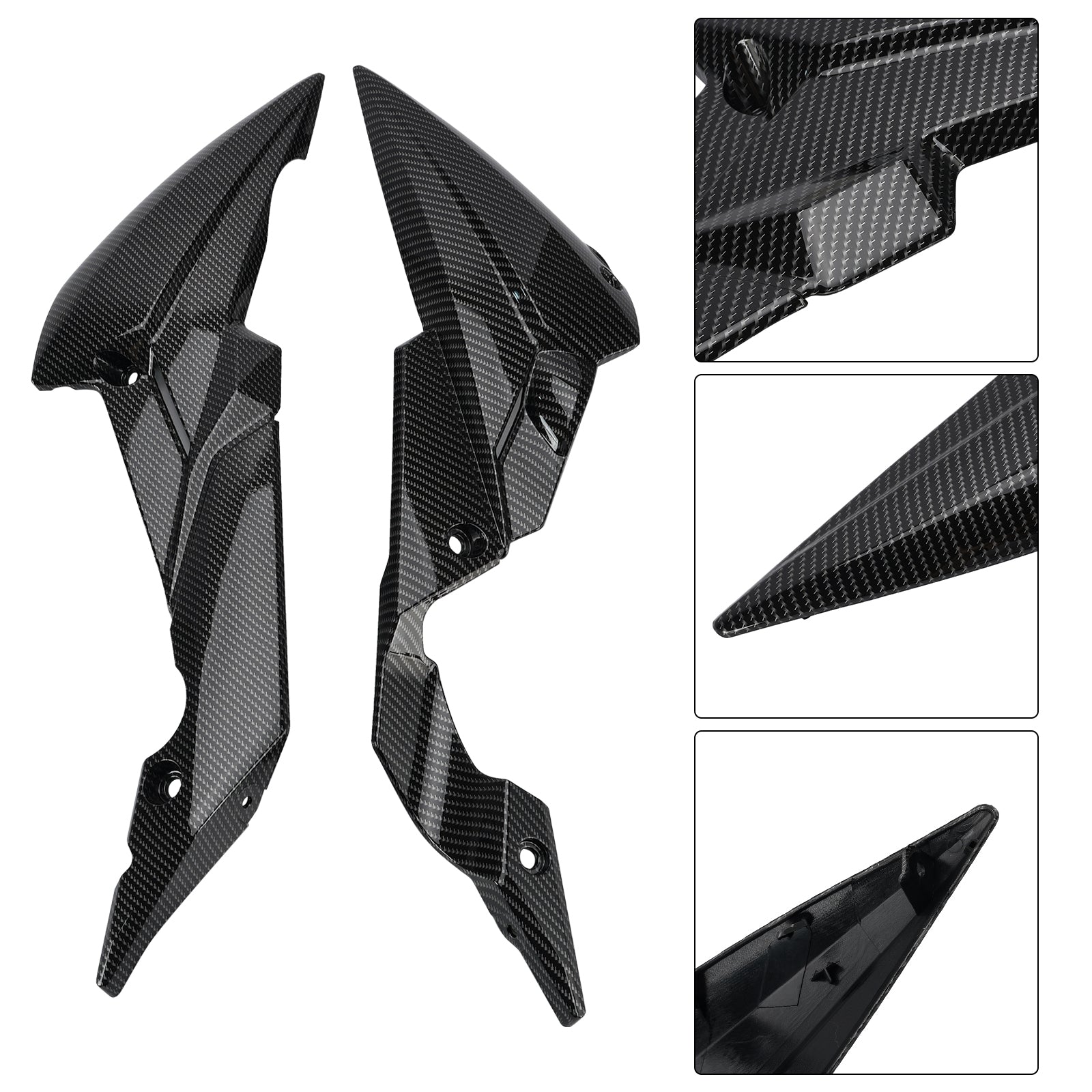 Carenado protector de vientre de aceite inferior para Suzuki GSXS GSX-S750 2017-2021 carbono
