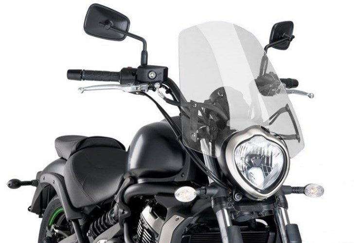 Windscreen Windshield Screen w/Bracket For Kawasaki Vulcan S EN 650 CL 2015-2024