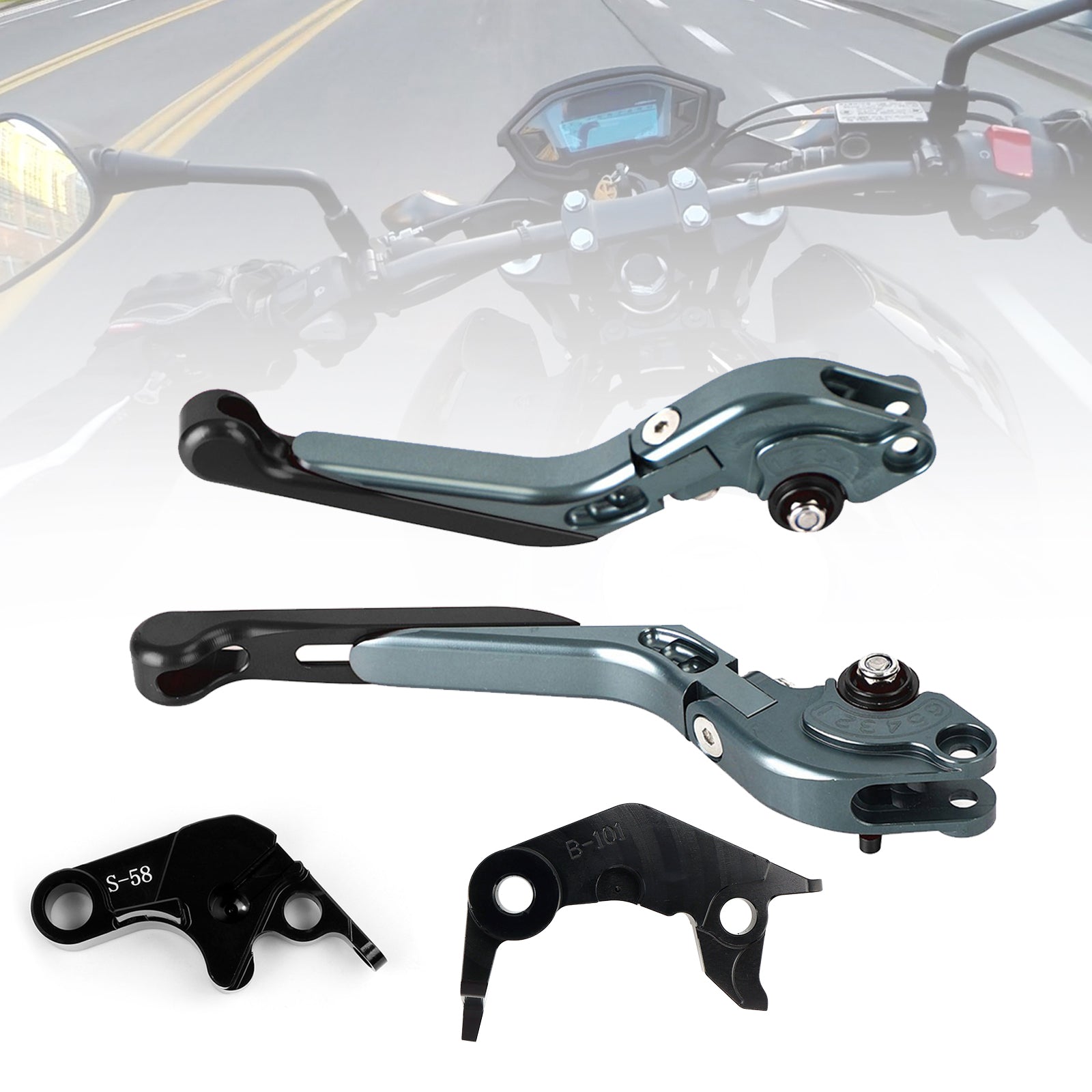 Adjustable Clutch Brake Lever fit for YAMAHA YZF R7 MT-10/SP FZ-10/SP 2022-23
