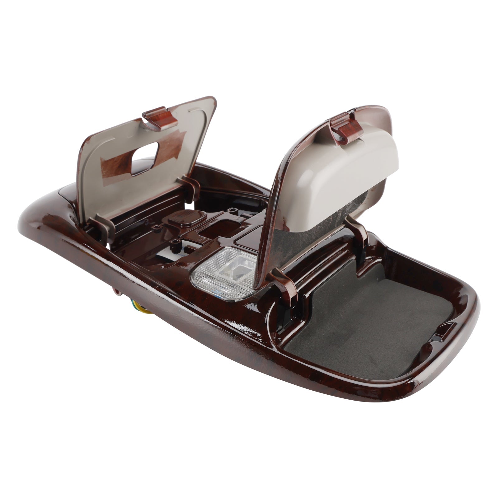 Front LED Overhead Console Peach wood For Dodge Ram 1500 2500 3500 98-02