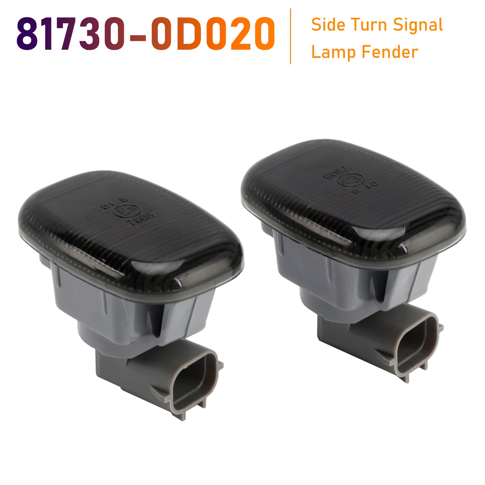 Side Turn Signal Lamp Fender Light for Toyota Corolla Camry MR2 81730-0D020