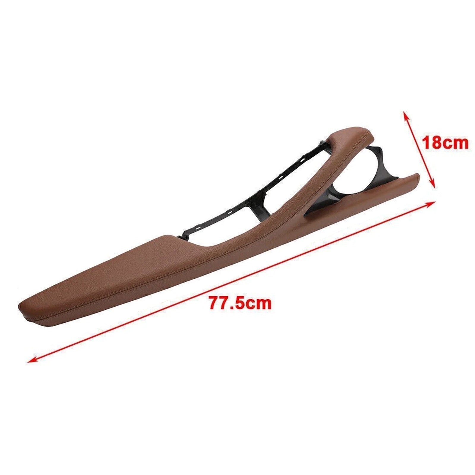 2010-2016 BMW 5 Series F11 F10 F18 1x Interior Door Panel Door Handle Red Brown