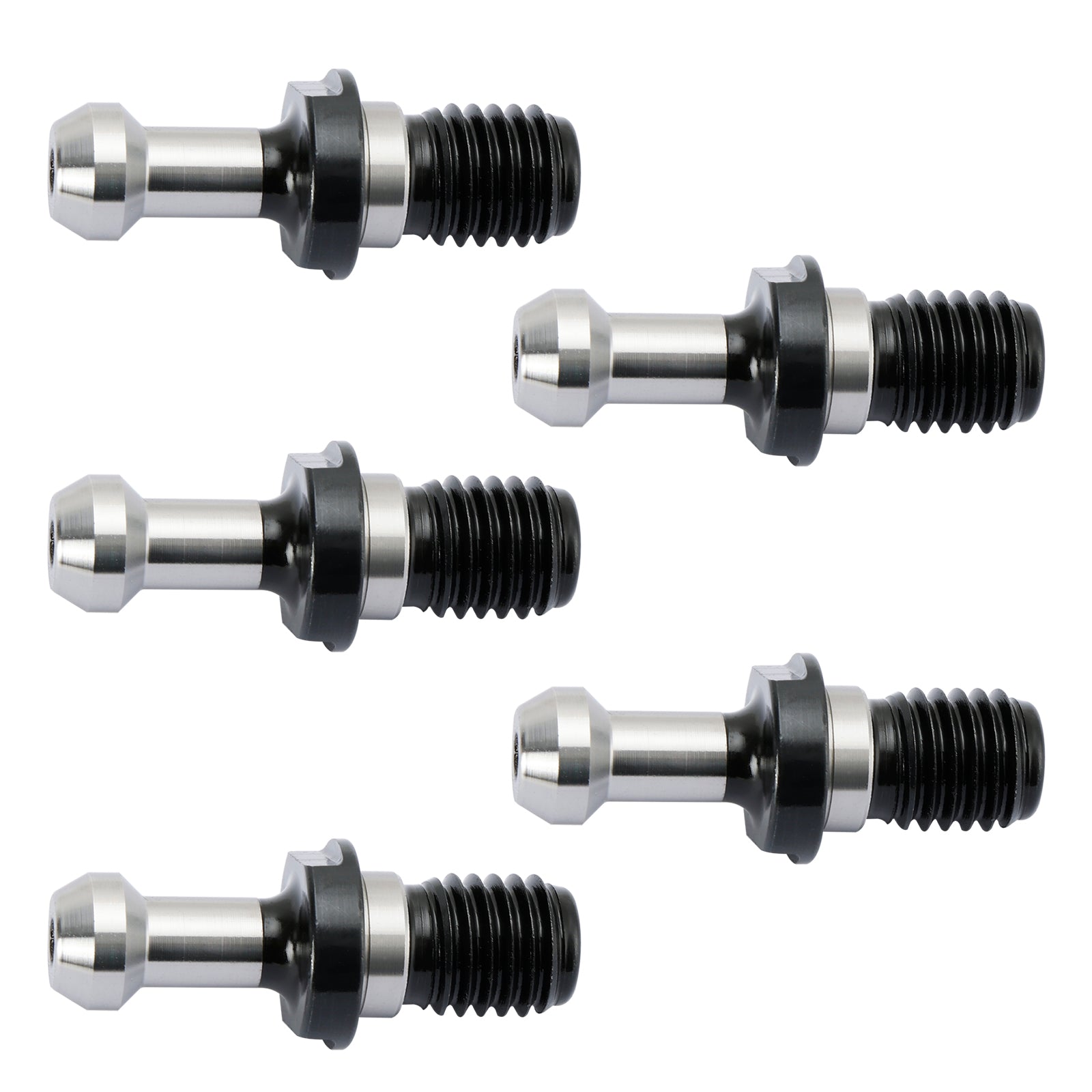 5Pcs CAT40 45~ Pull Stud Retention Knob Fits For Any Haas CAT40 CNC Silver
