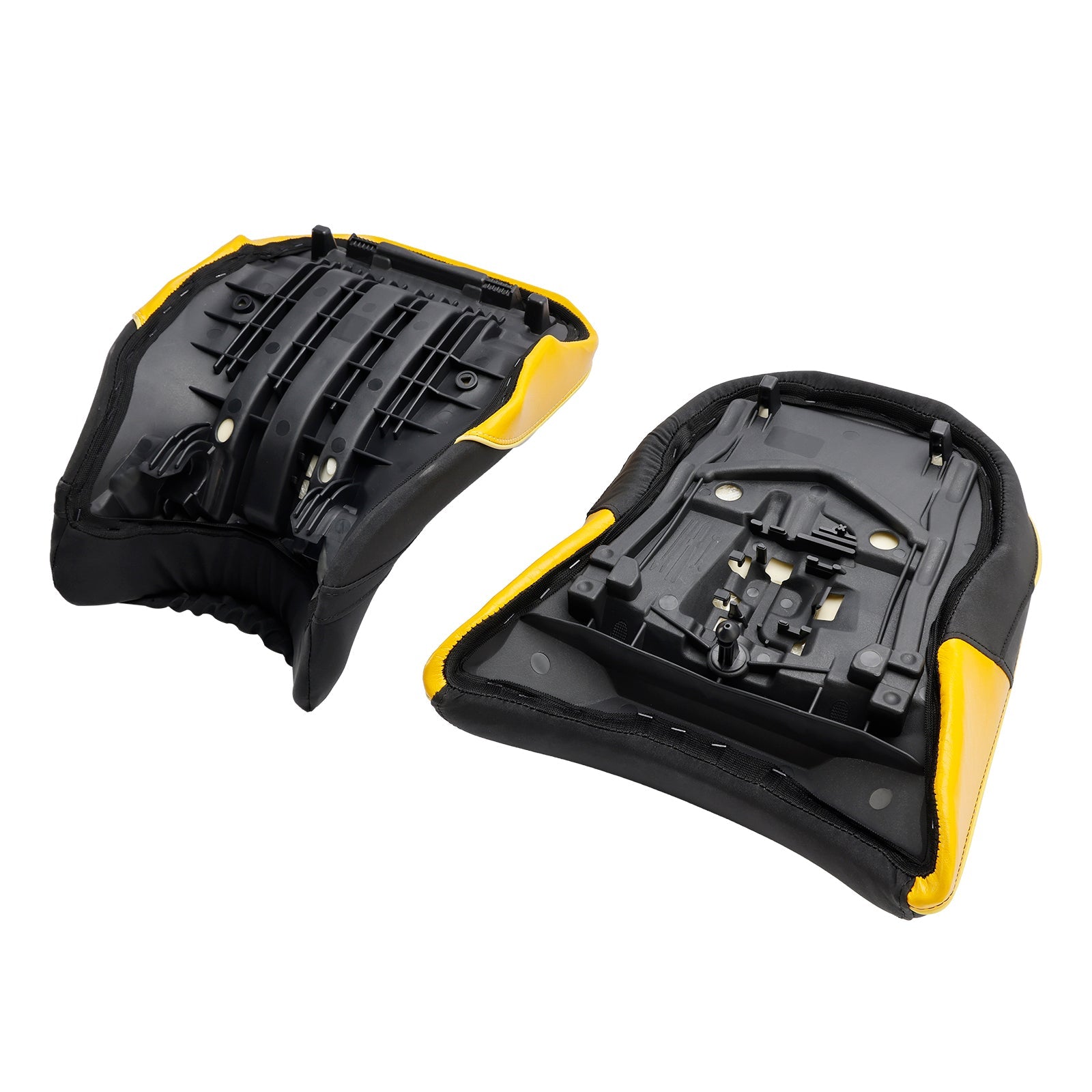 Rider Passenger Seat Front Rear Cushion Fit Yellow For Bmw R1200Gs 14-18 R1250Gs